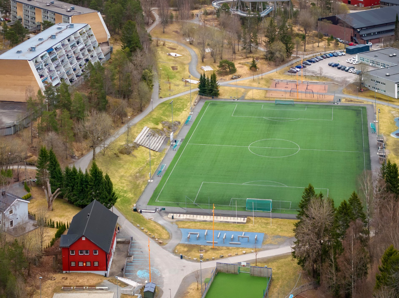 Områdebilde - Tokerud kunstgressbane. Galleribilde