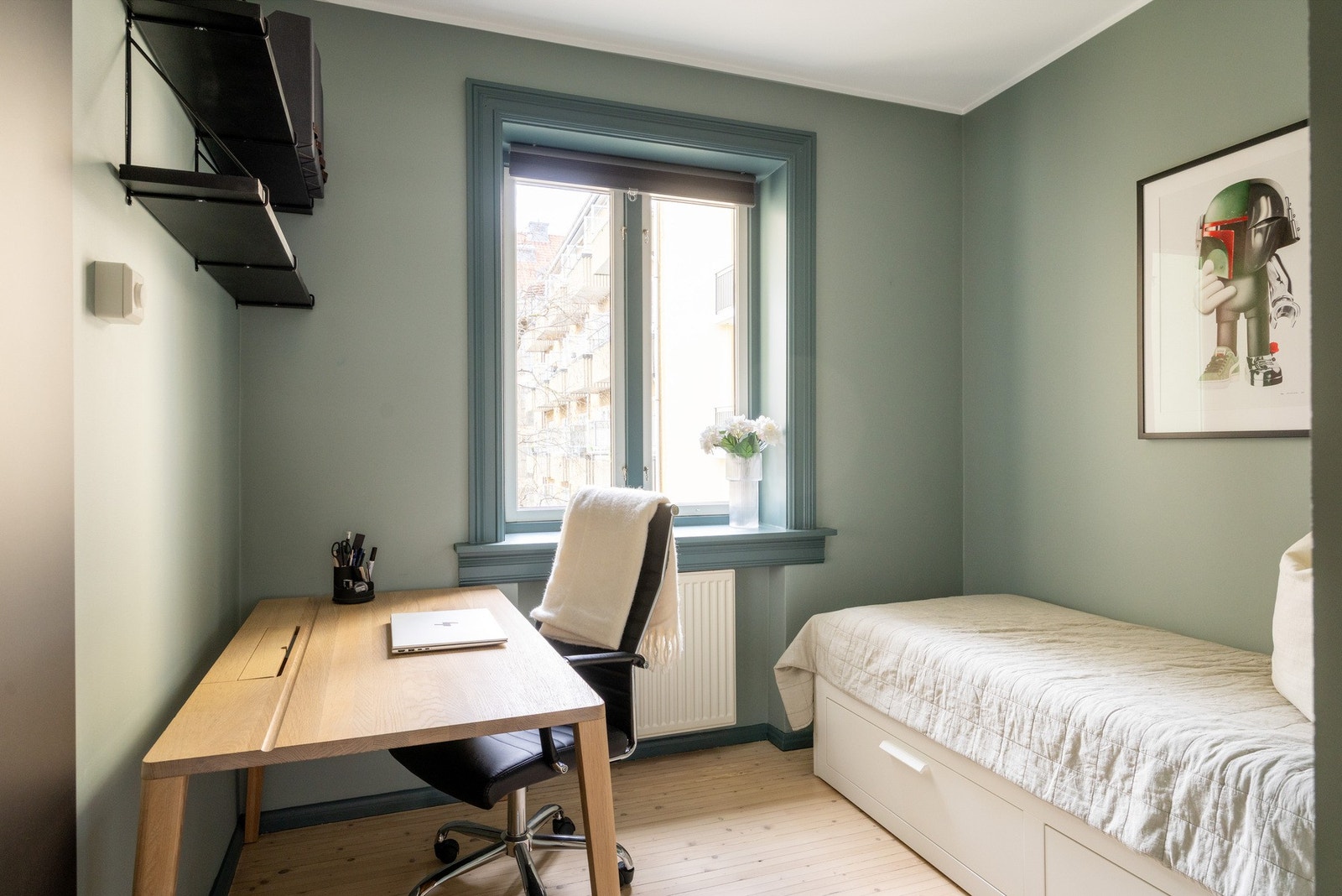 Leiligheten har to soverom. Galleribilde