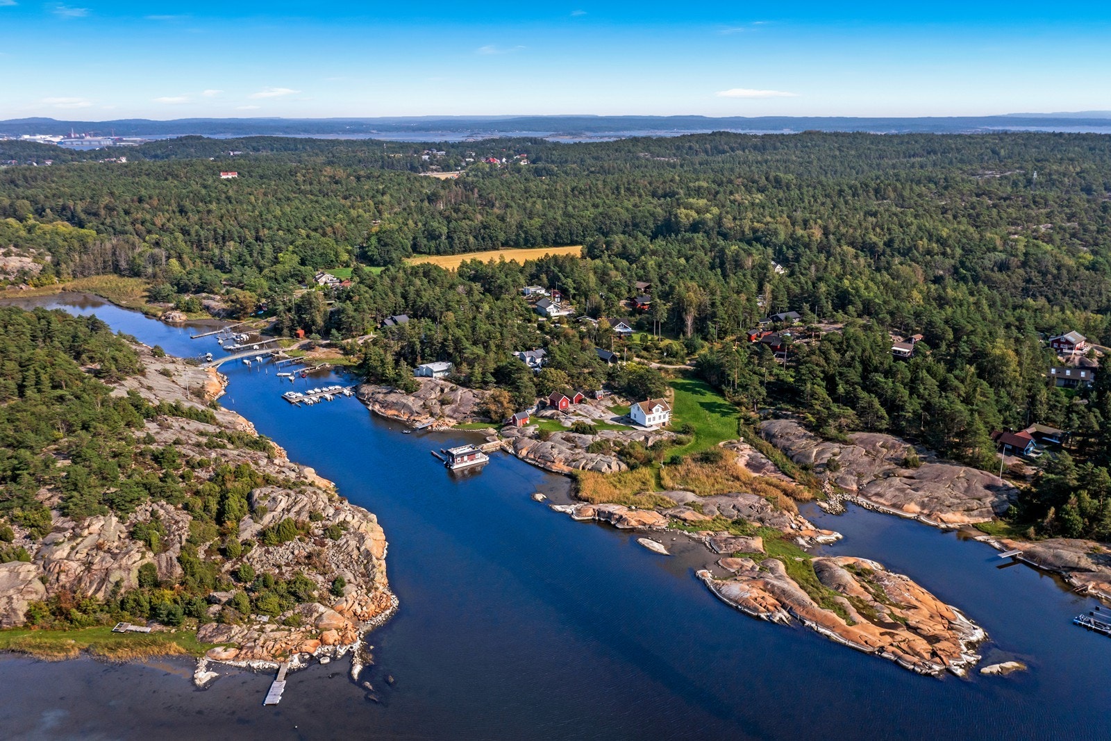 Dronefoto Galleribilde