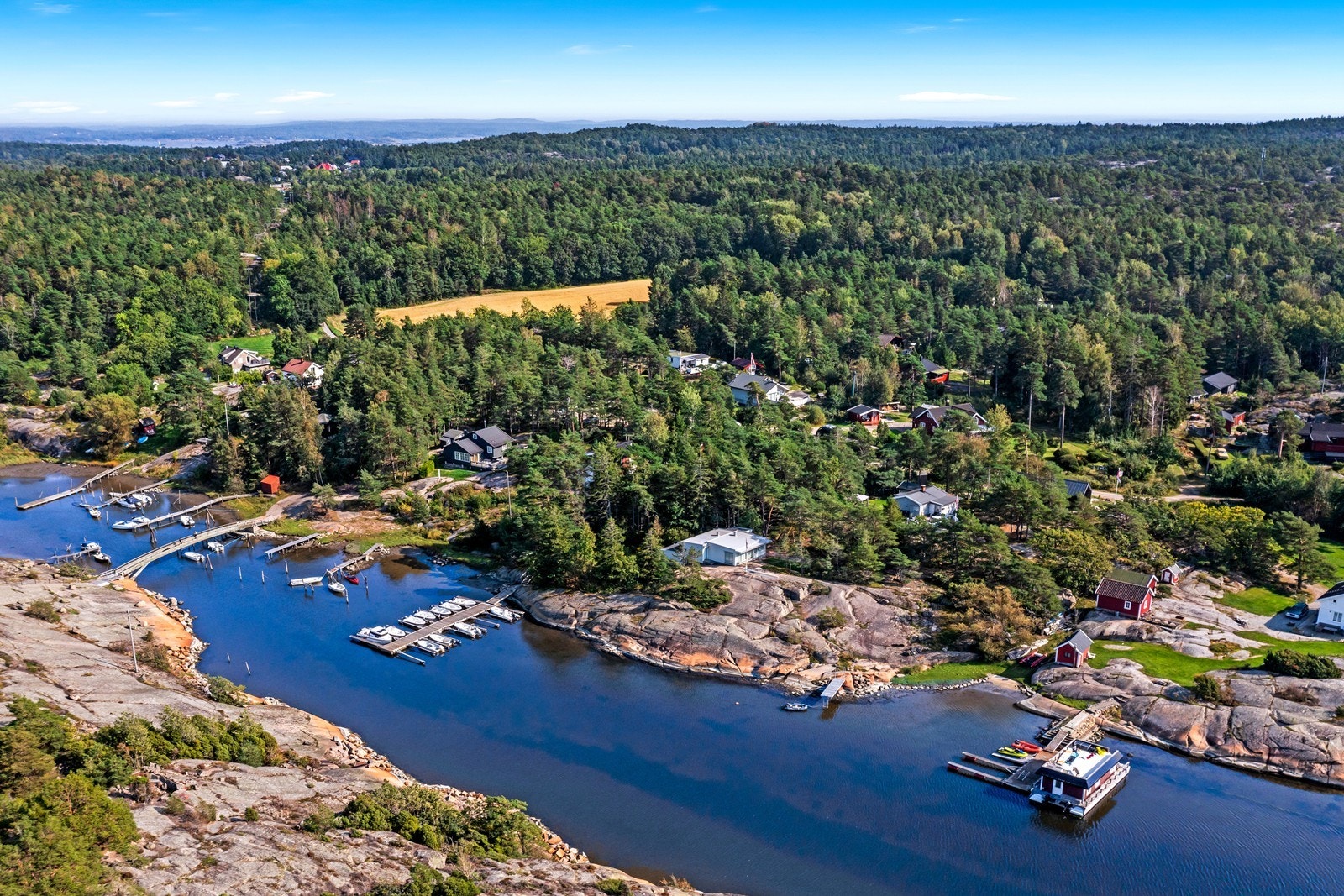 Dronefoto Galleribilde