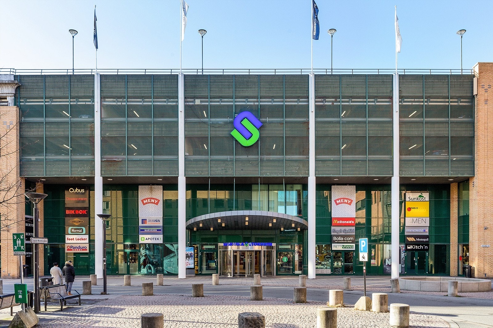 Sandvika storsenter finner dere også i gangavstand fra leiligheten Galleribilde