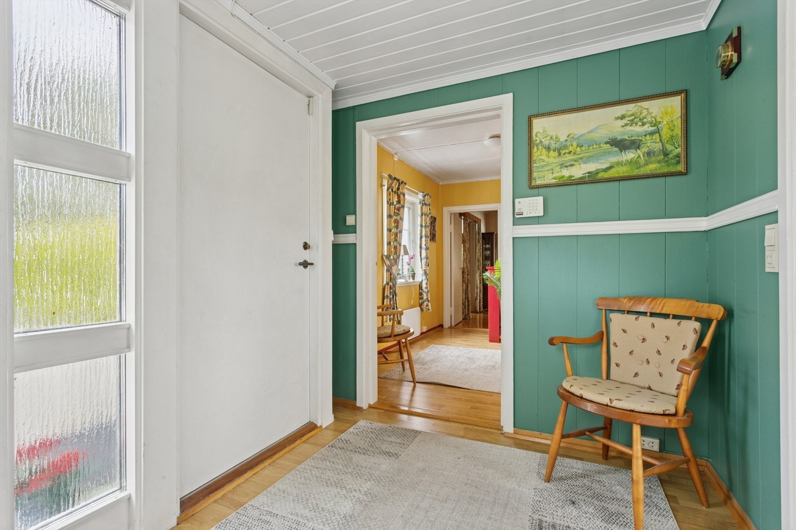 Velkommen inn til en romslig gang Galleribilde