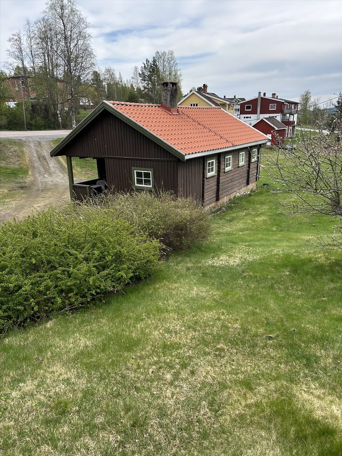 Badstue på nabotomt. Åpen hver fredag fra oktober og frem til april. Selgers private bilde Galleribilde