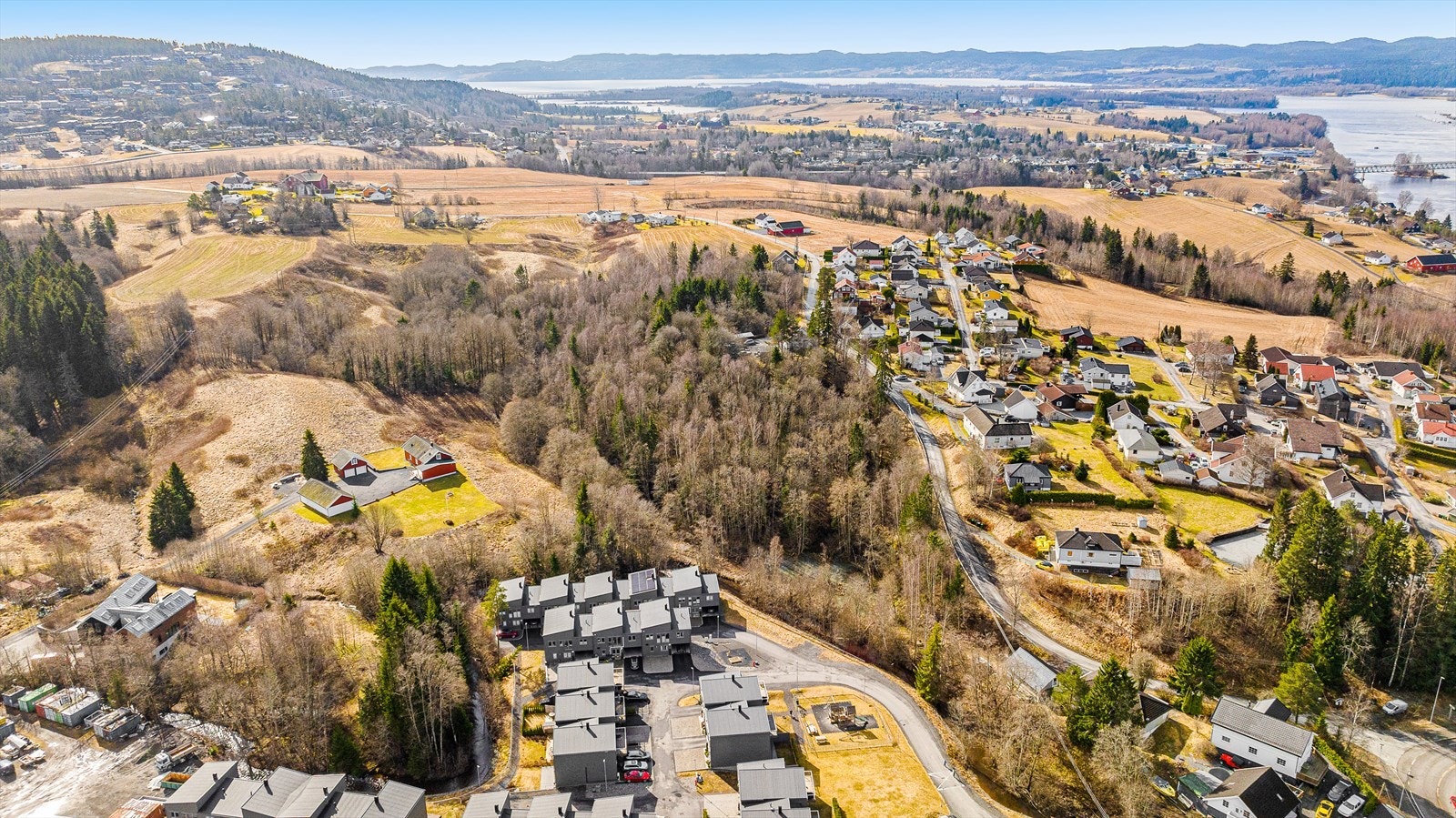 Dronebilde Galleribilde