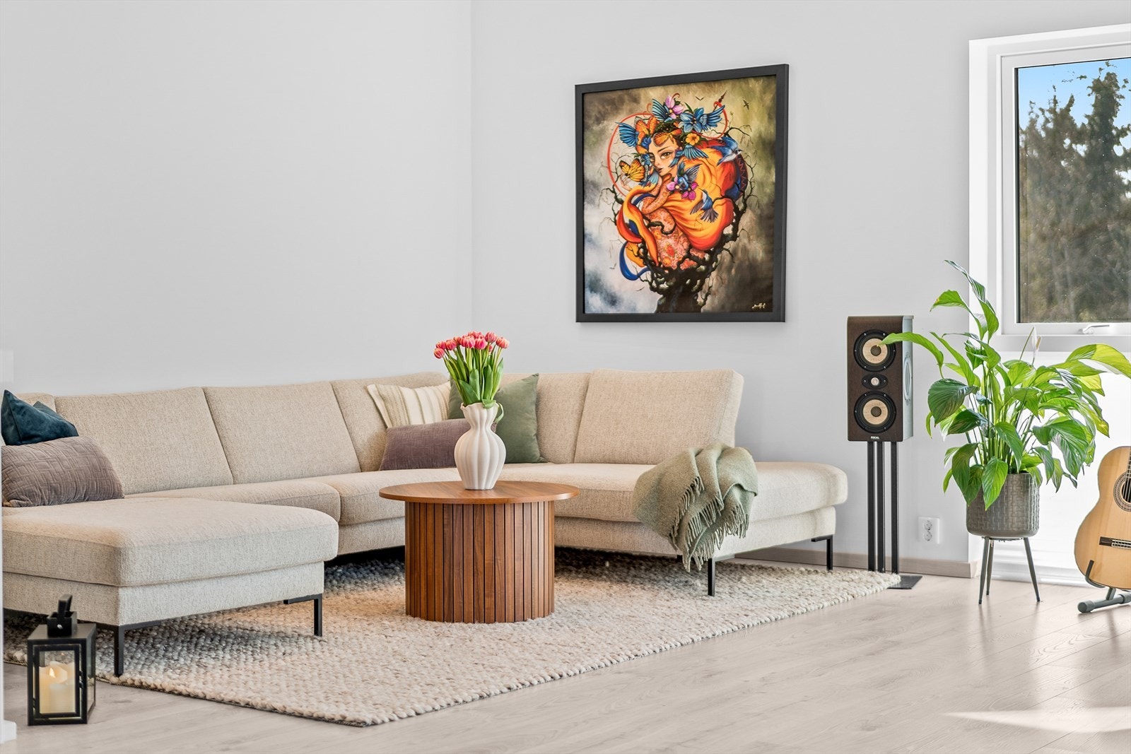 Plass til stor sofa/sittegruppe Galleribilde