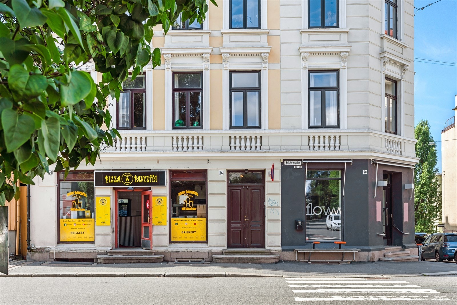 Pizza Pancetta Briskeby Galleribilde