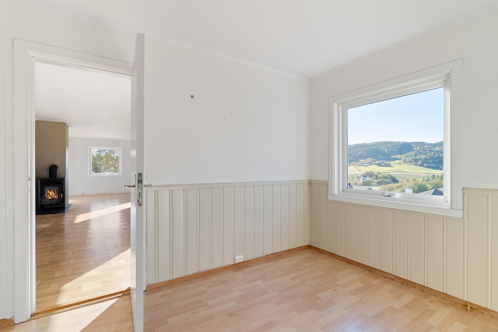 Boligen kan by på to gode soverom målt til 10kvm og 9,5 kvm. Galleribilde