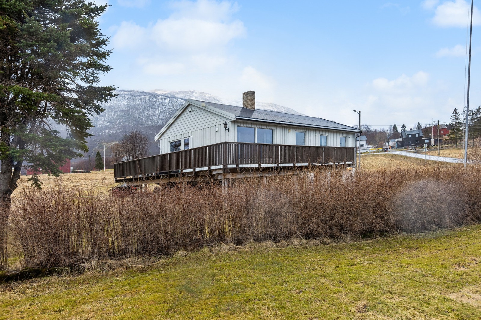 Boligen ligger landlig. Galleribilde