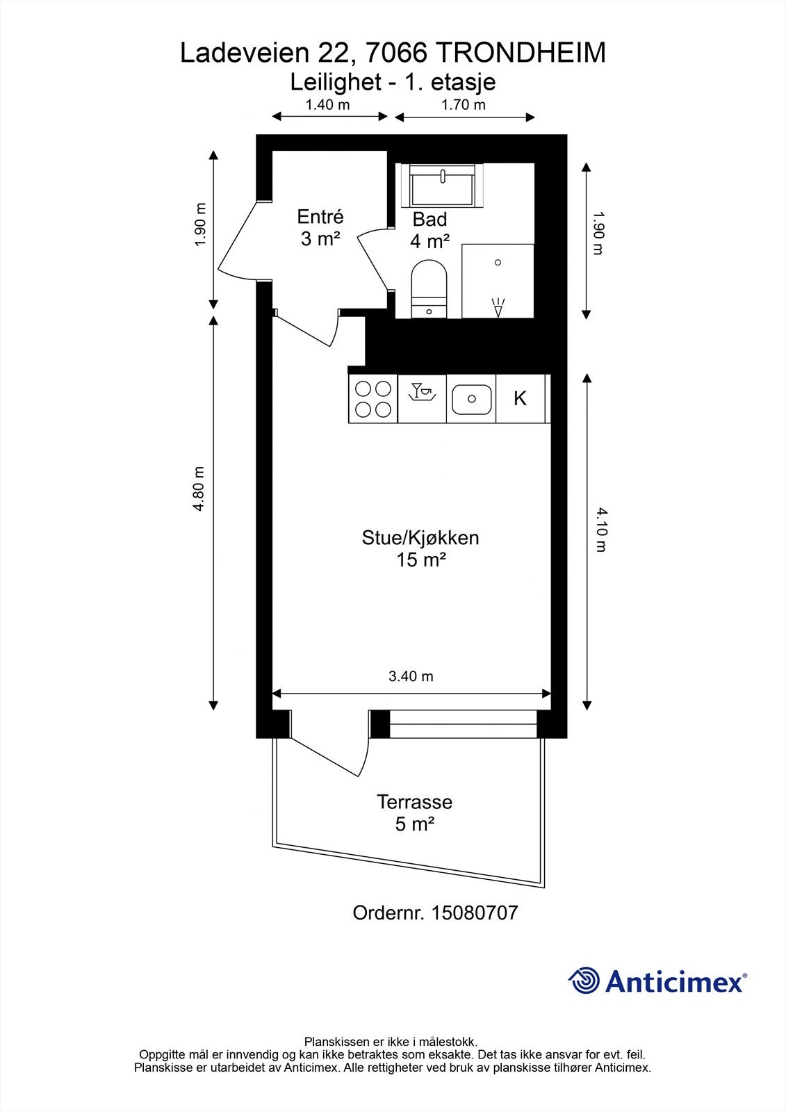 Planskisse. Galleribilde