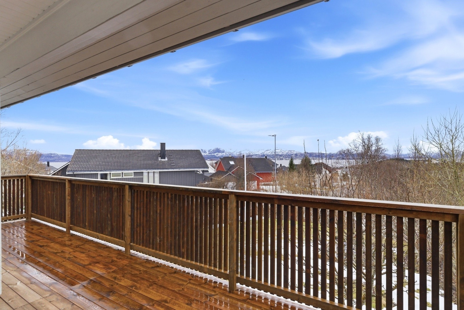 Her kan man nyte flotte dager utendørs. Galleribilde