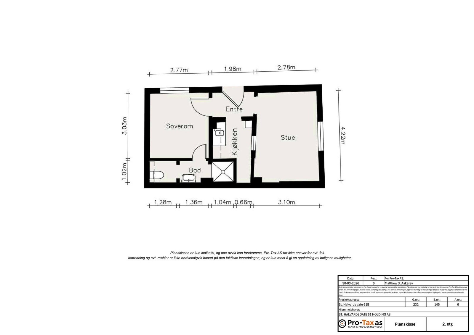 Plantegning. Galleribilde