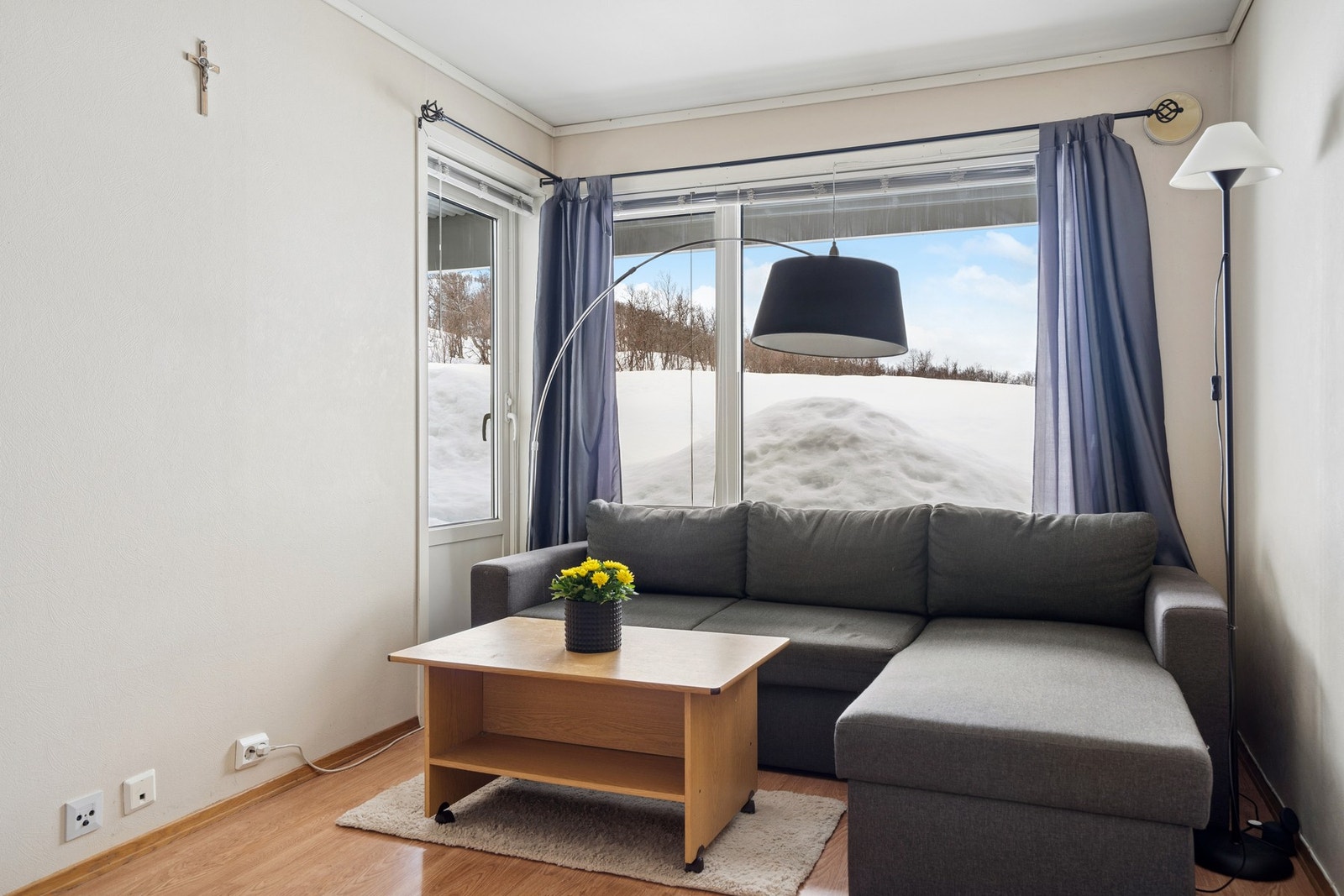 Stue/ soverom hybel. Galleribilde