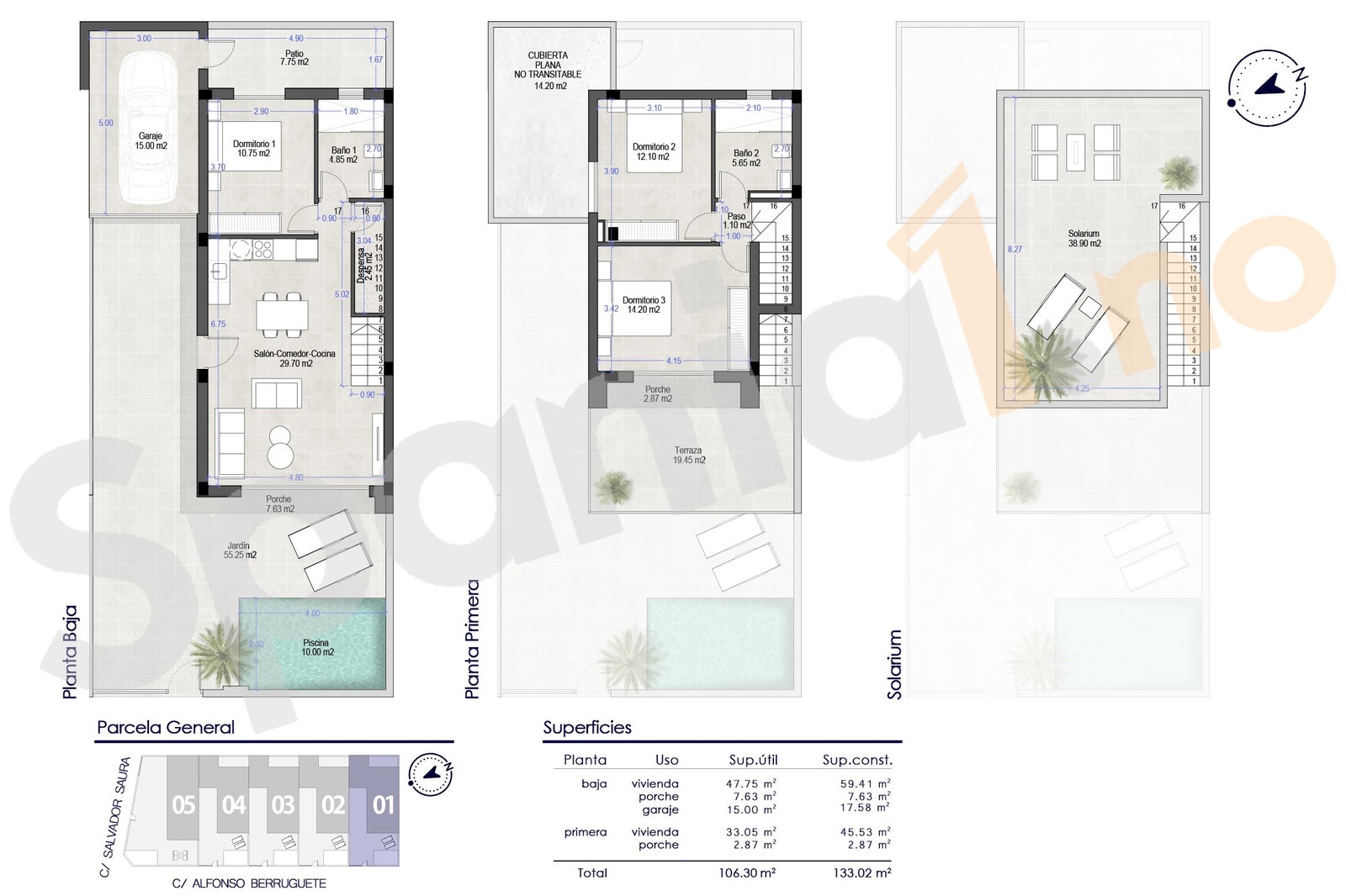 Plantegning villa nr. 1 Galleribilde