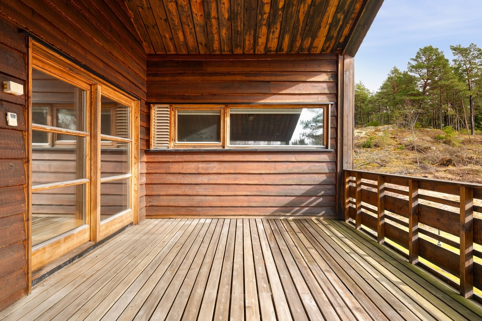 God plass til ønsket utendørsmøblement Galleribilde