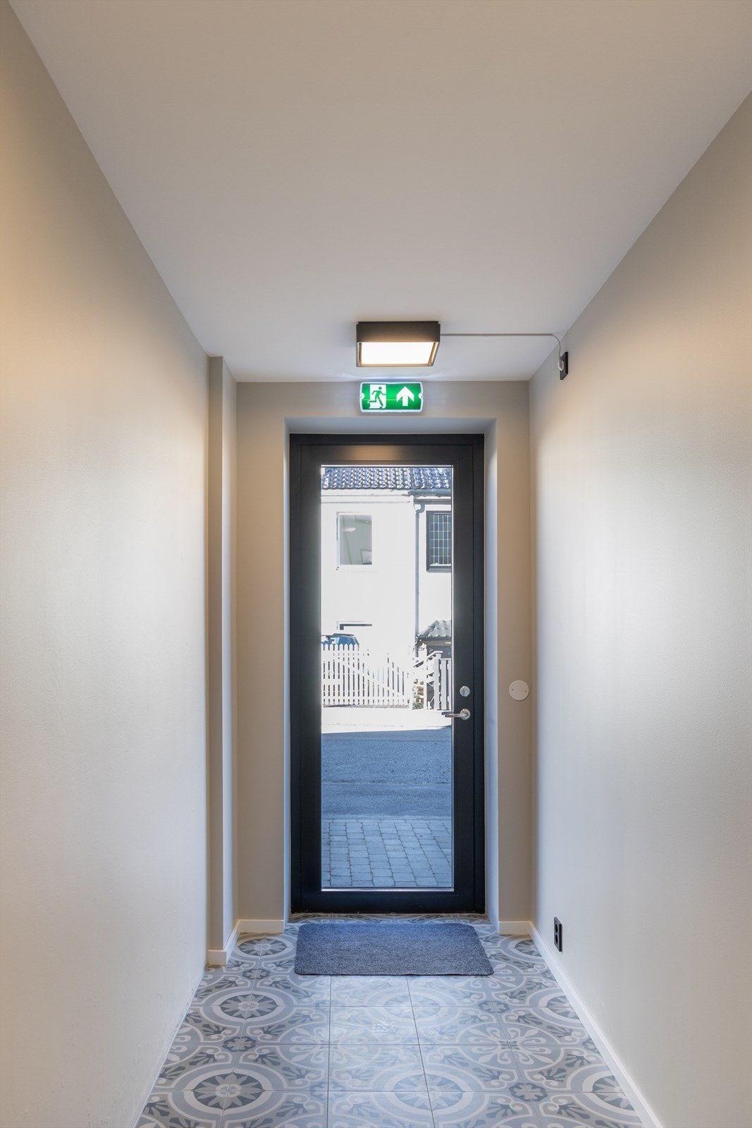 Lekkert inngangsparti. Galleribilde