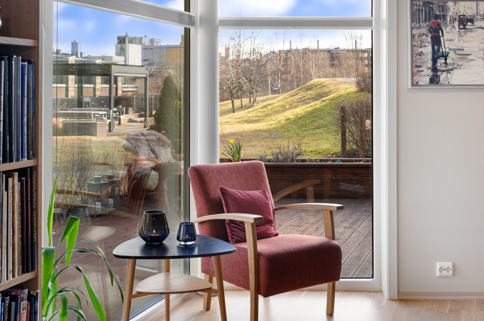 Dette gir også en meget behagelig atmosfære. Galleribilde