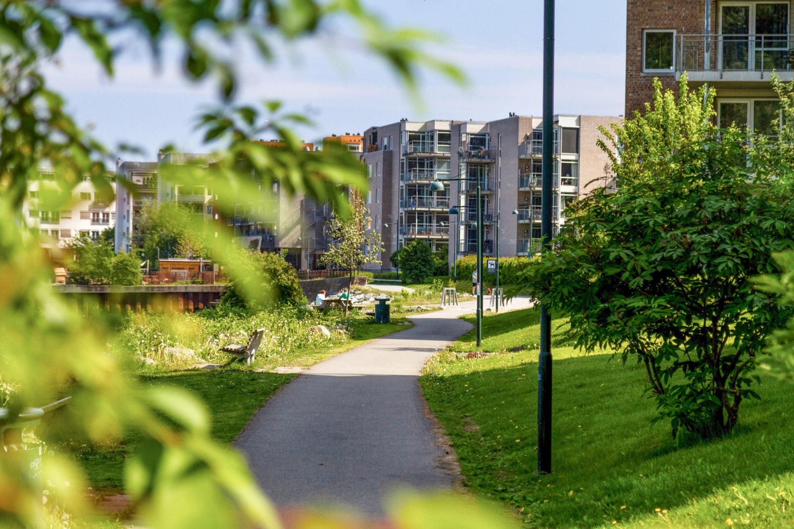 Grønne og fine omgivelser i et boligområde i sterk vekst! Galleribilde