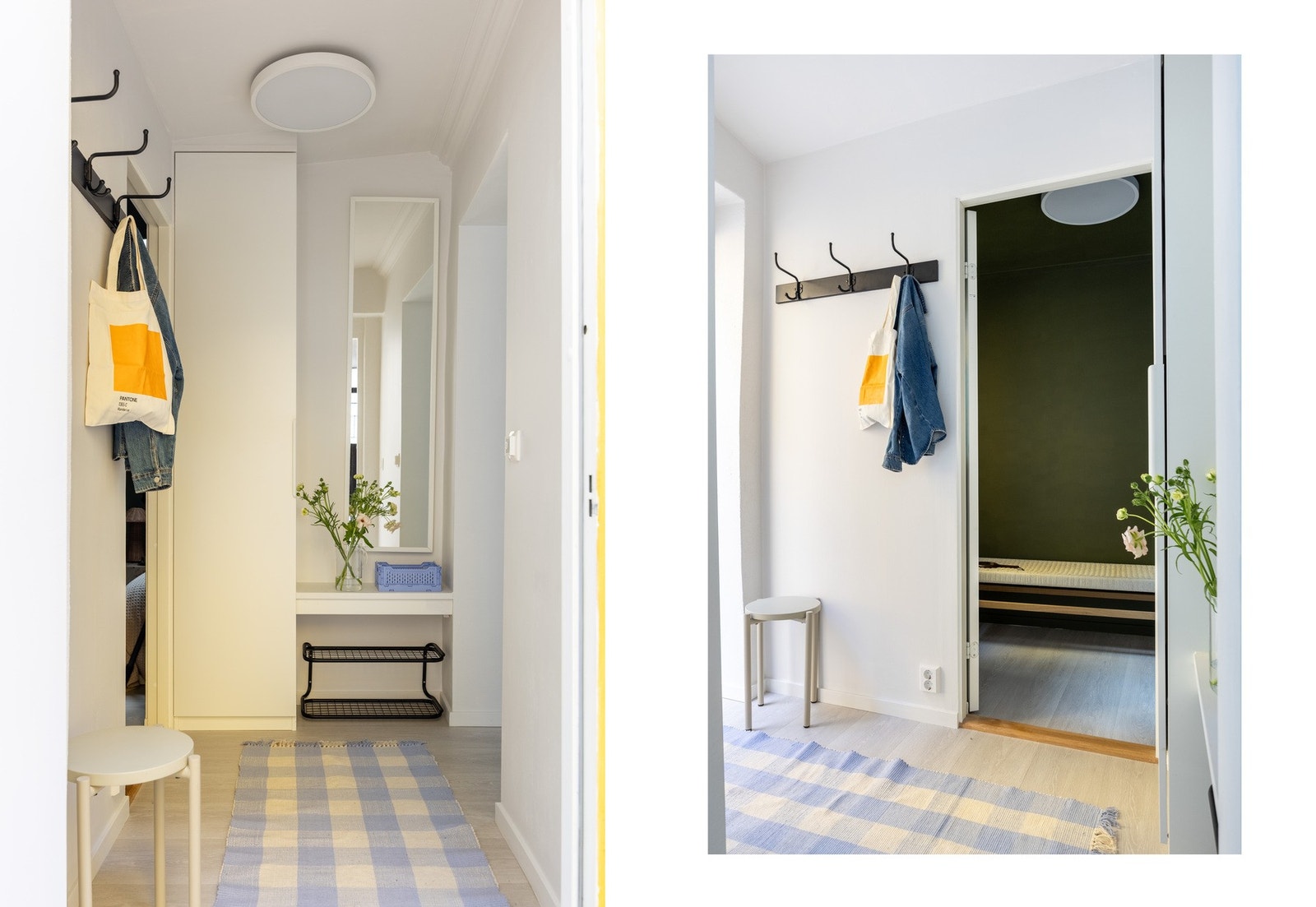 Allerede her får du et inntrykk av den unike karakteren til dette hjemmet. Galleribilde