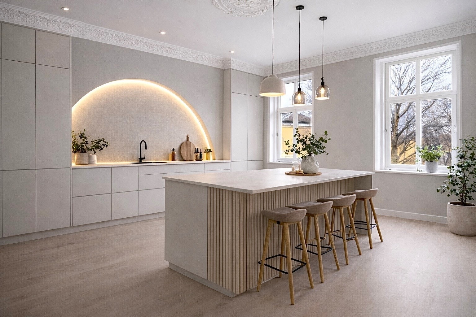 Illustrasjon digital oppussing. Dette er kun ment som en illustrasjon, og avvik kan forekomme. Det er ikke kontrollert om oppussingen er gjennomførbar. Galleribilde