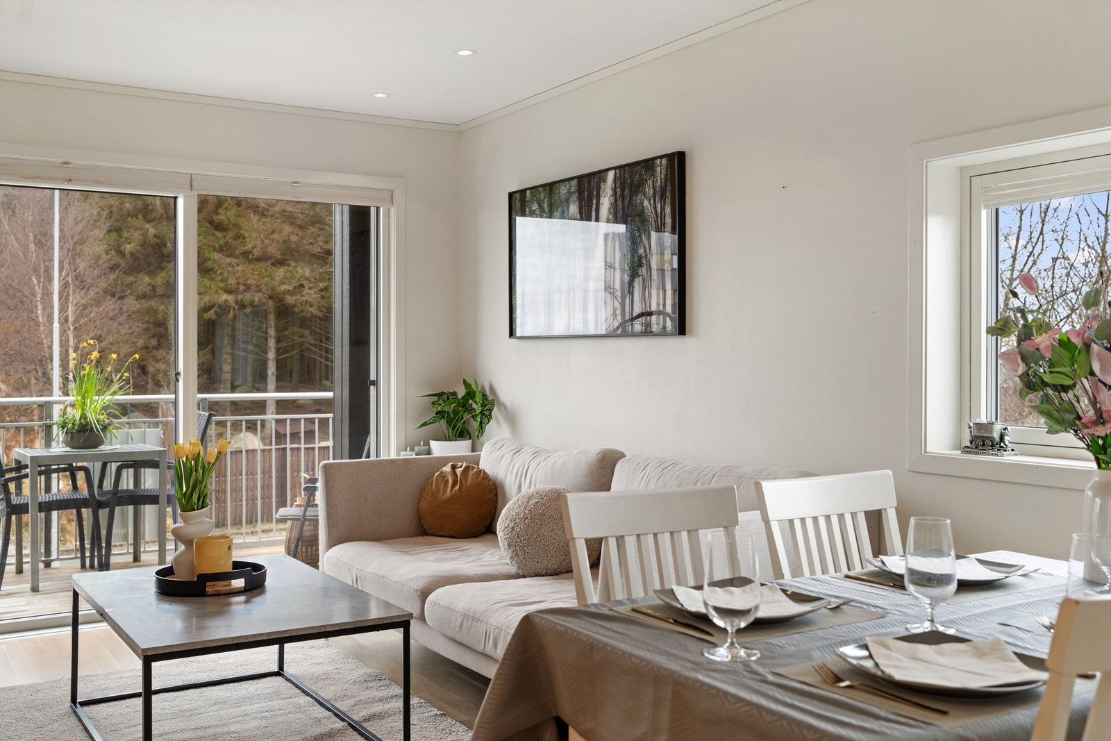 Leiligheten er på totalt 64 kvm og holder en god standard for byggeår (2018). Galleribilde