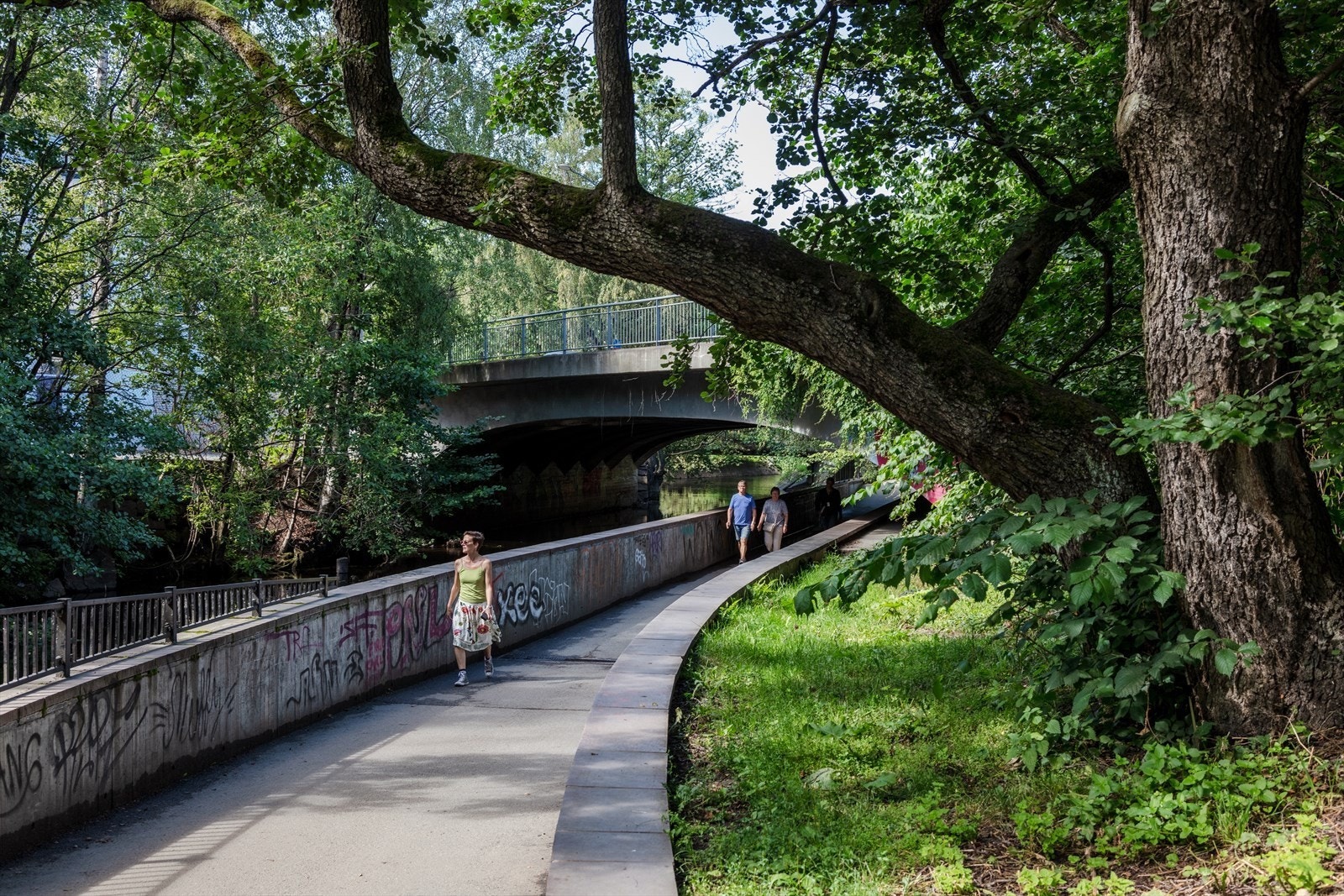 Hyggelige turmuligheter langs idylliske Akerselva Galleribilde