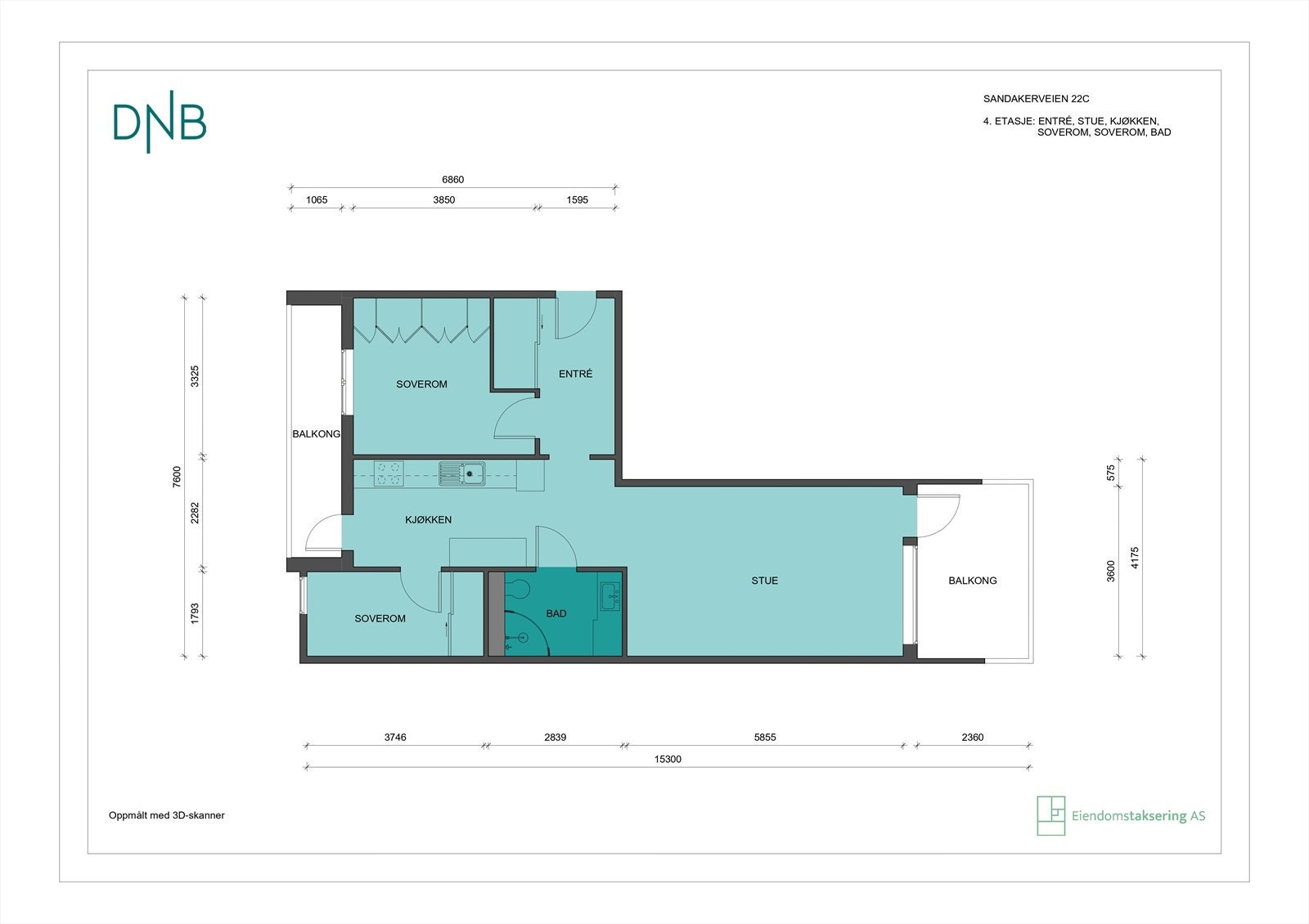 Planskisse Galleribilde