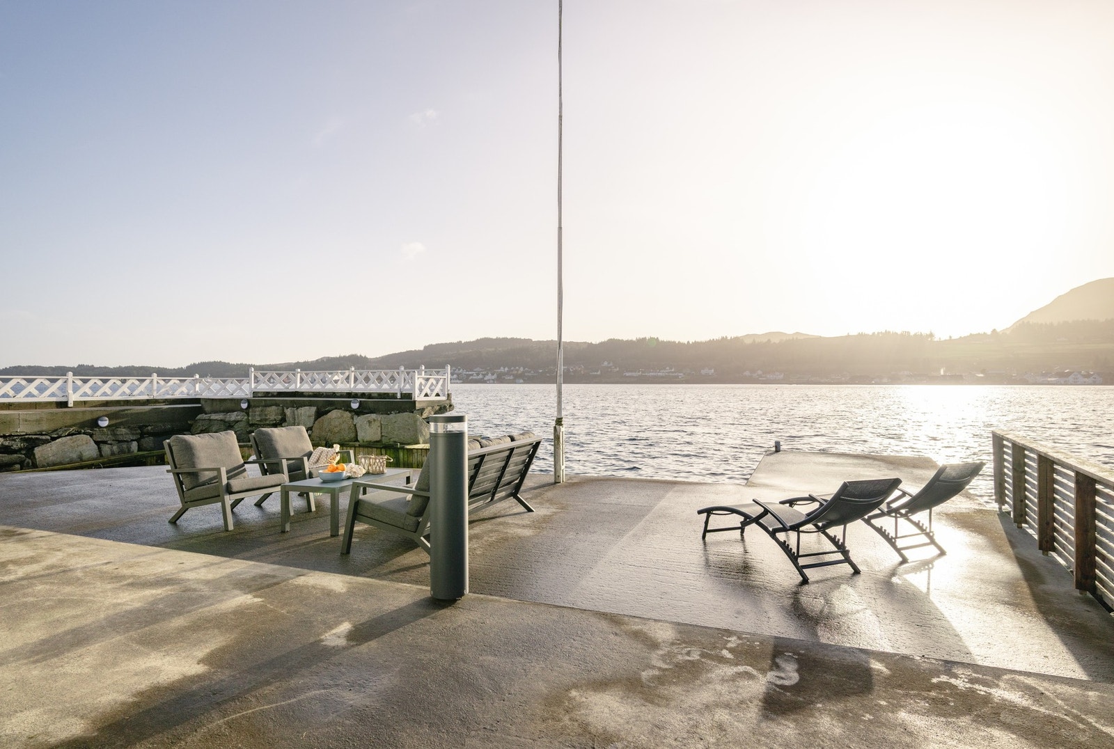 Fantastisk kaianlegg med sol fra morgen til kveld! Galleribilde