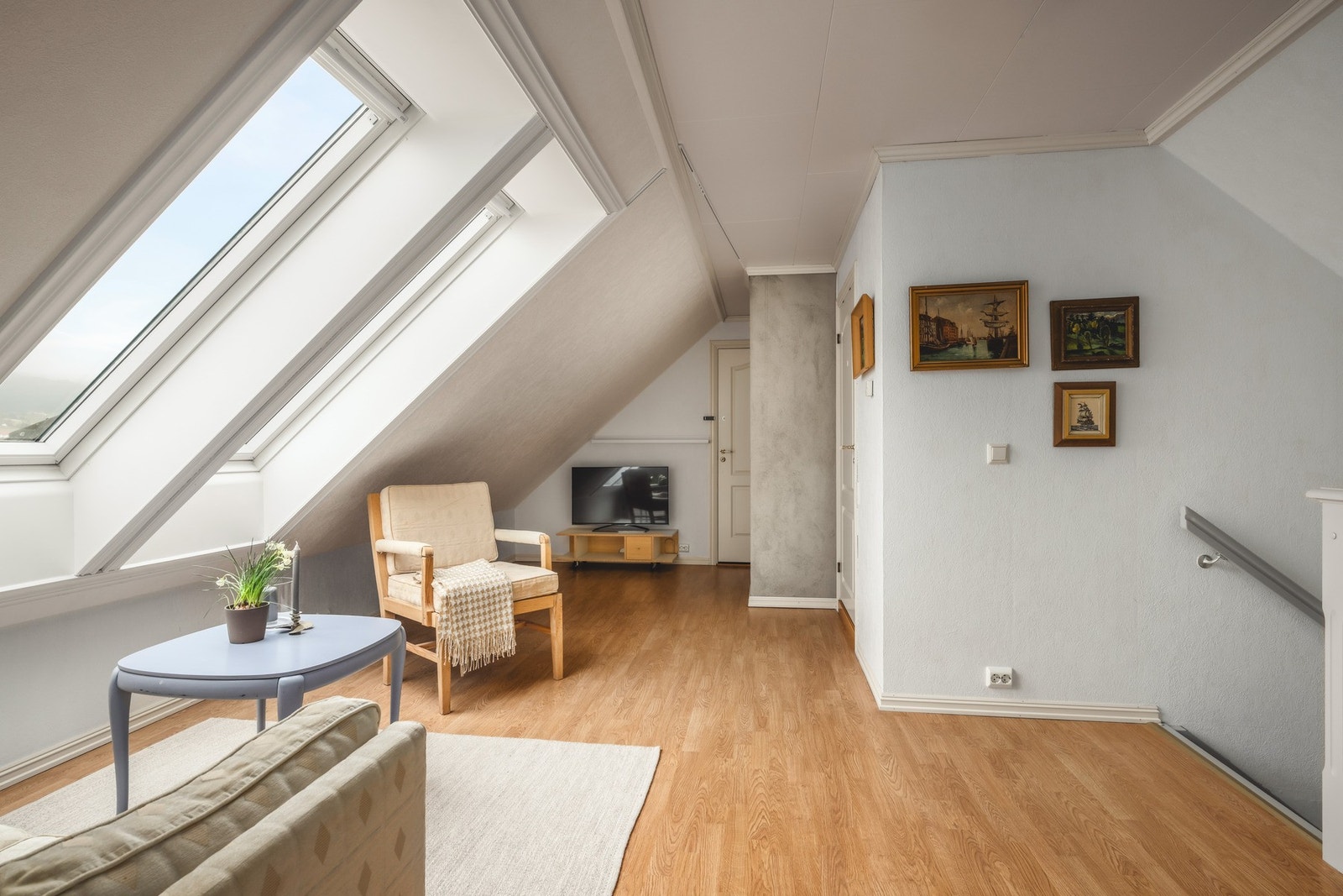 Loftstue Galleribilde