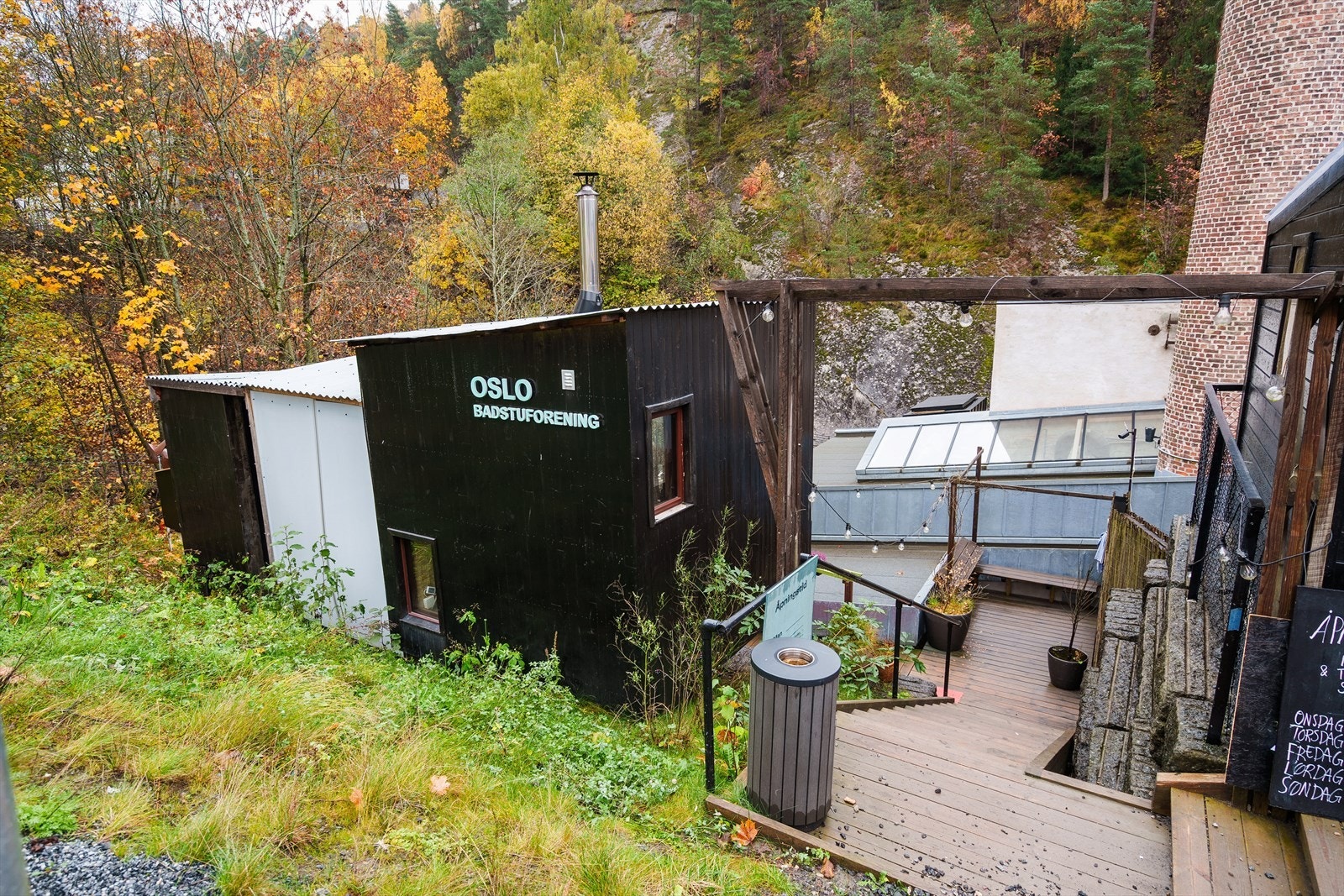 Svarttrosten Oslo Badstuforening Galleribilde