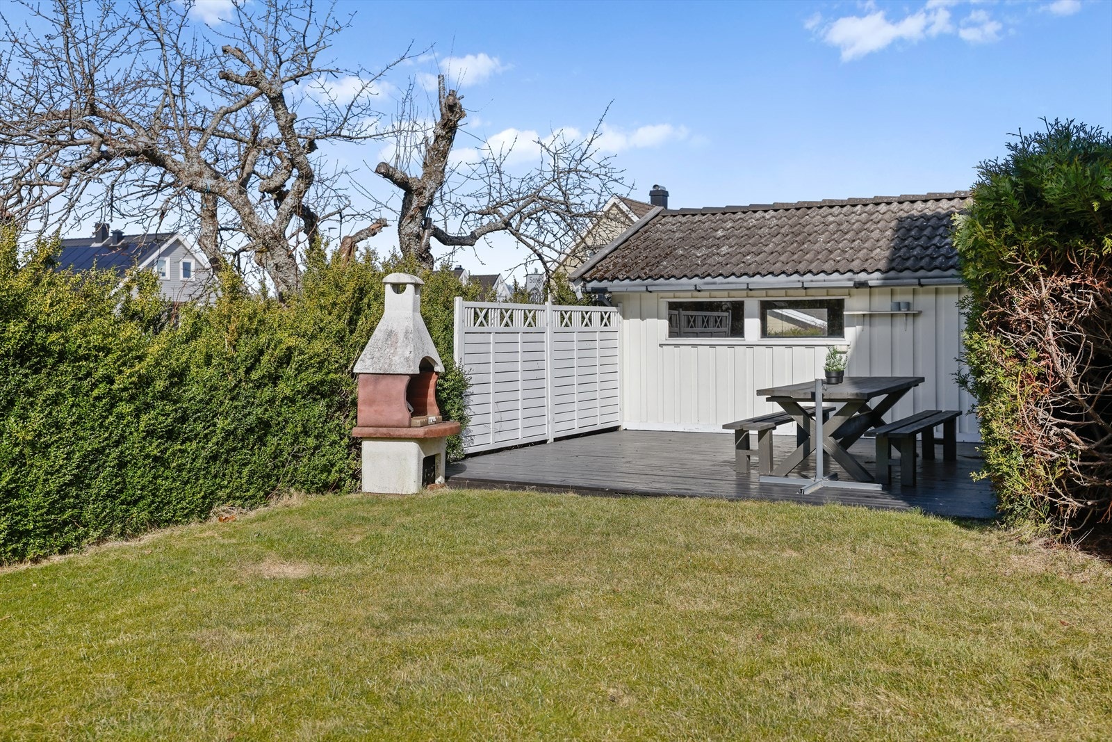 Her kan man nyte fine sommerdager Galleribilde