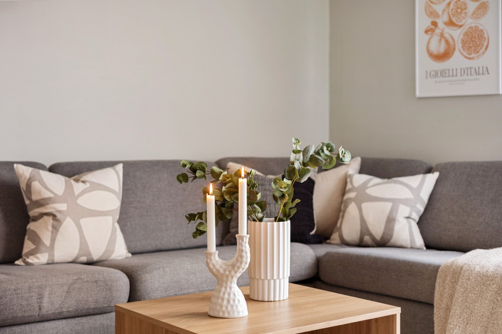 God plass til både sitte-og spisegruppe i ulike soner. Galleribilde