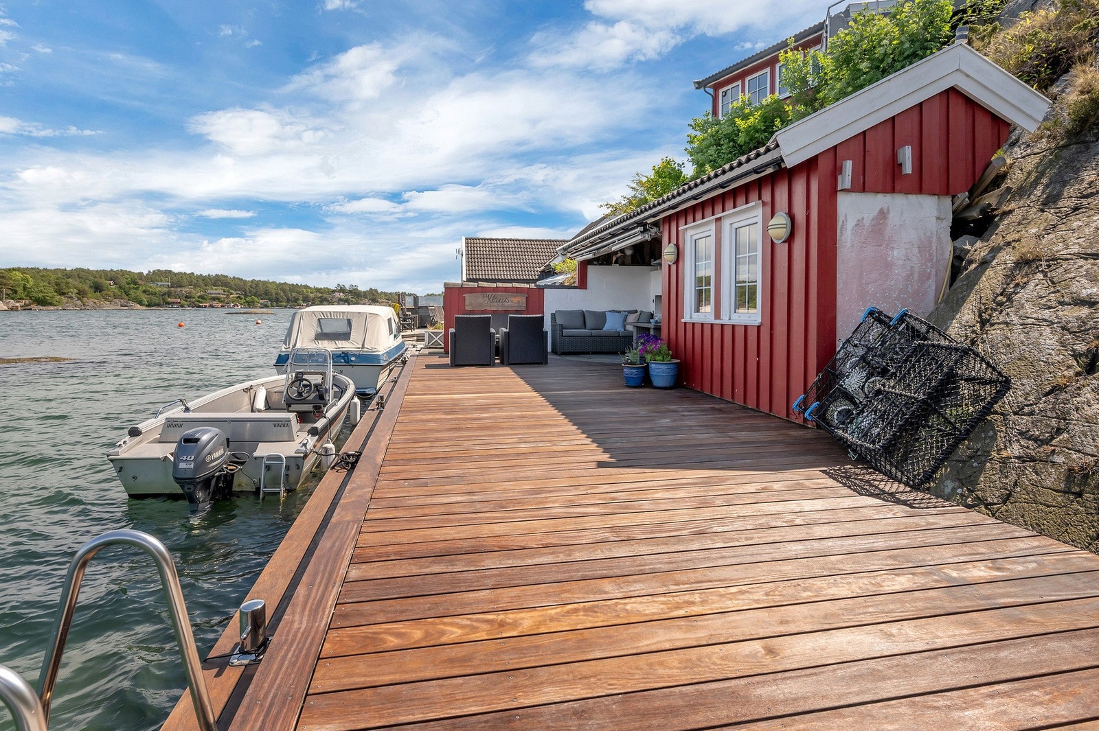 Fra bryggeanlegget Galleribilde