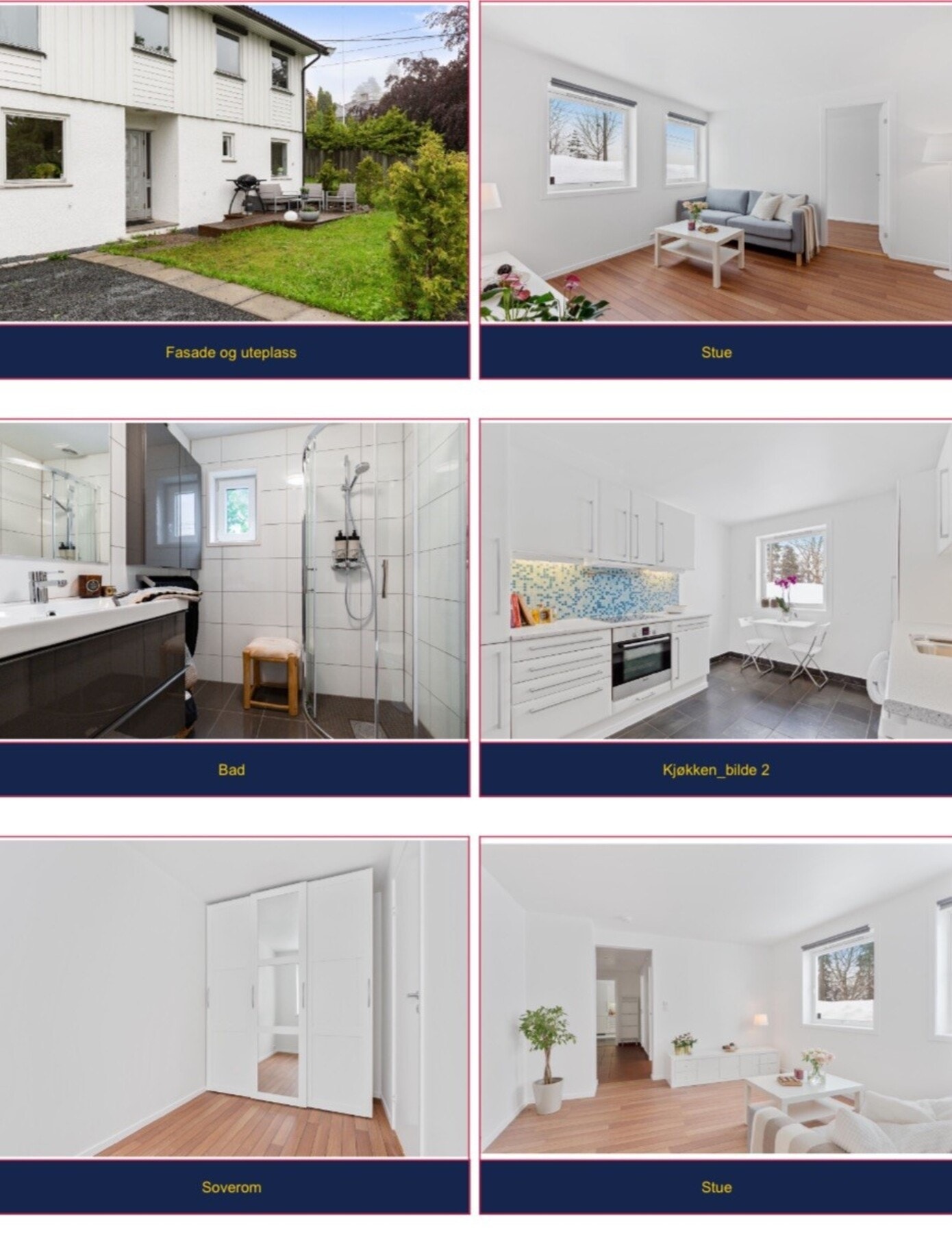 Bilder fra leilighet. Galleribilde