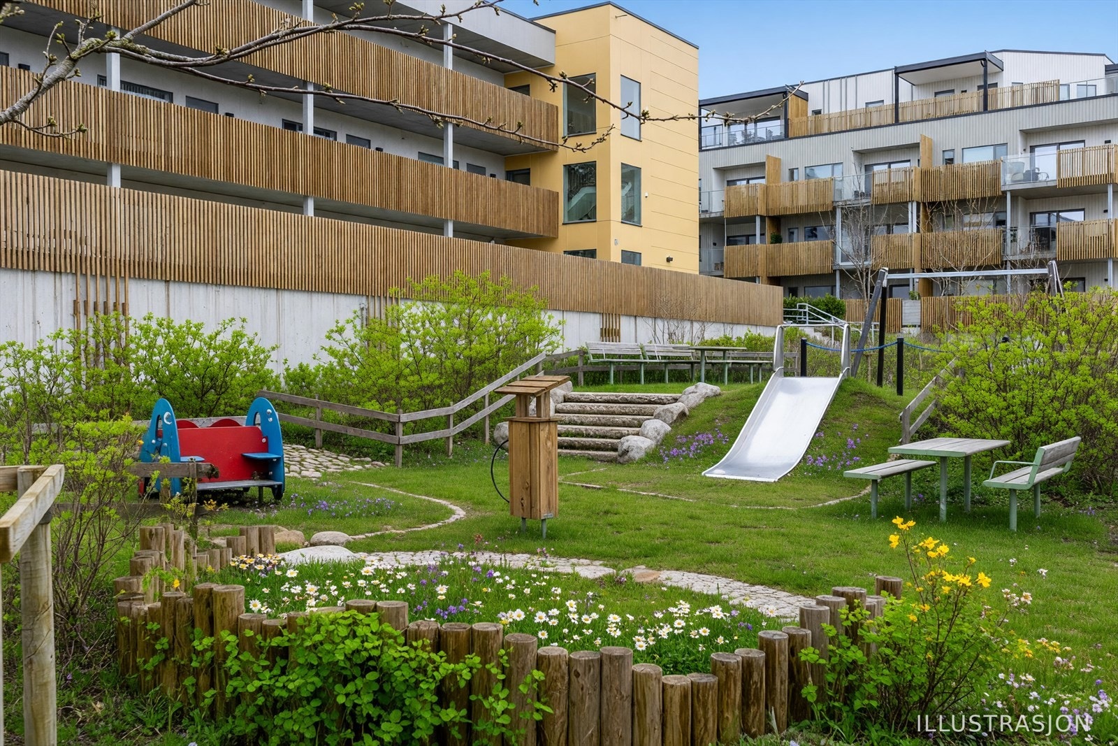 Uteområdet Galleribilde