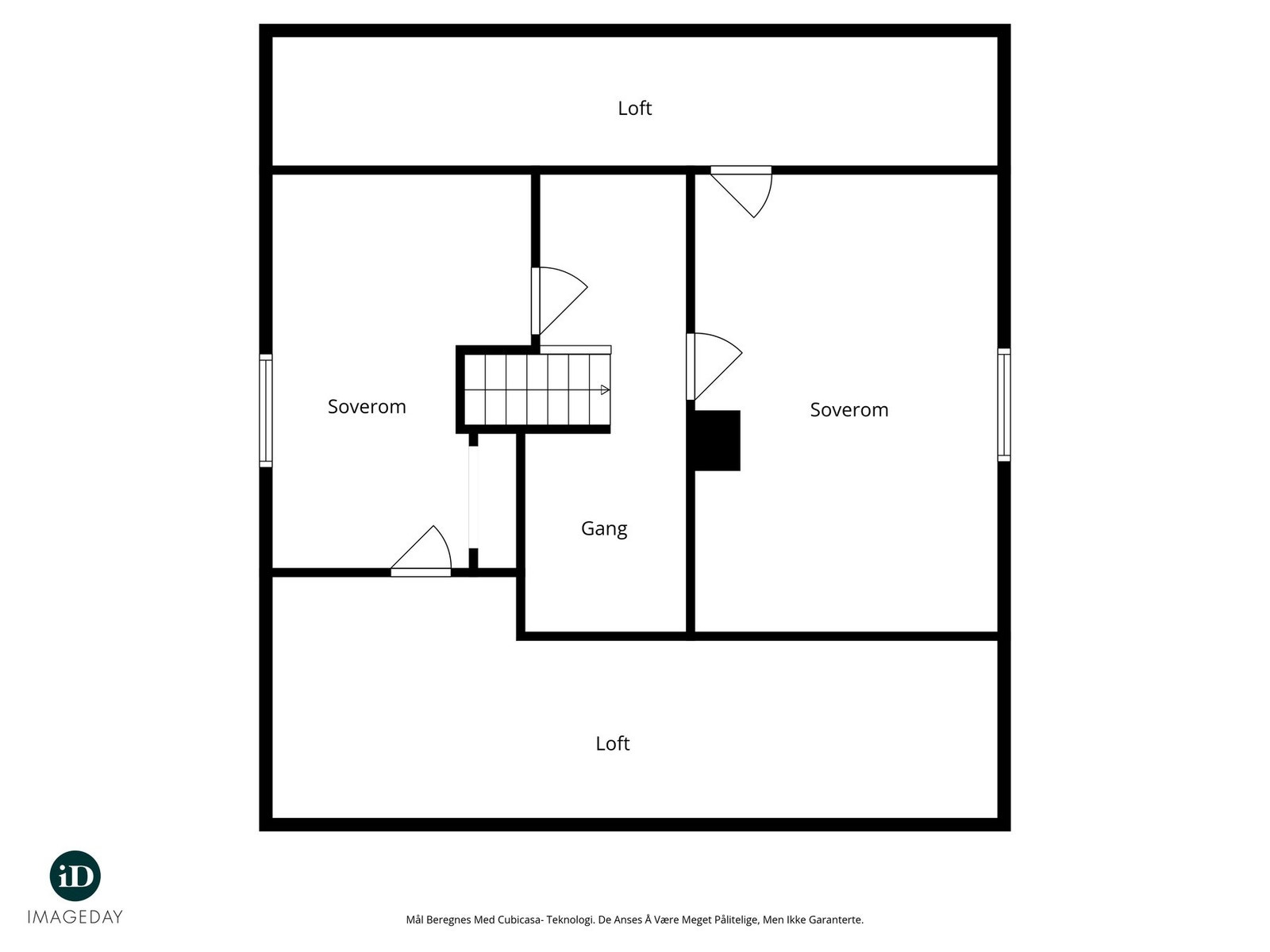 Plantegning 3.etg/Loft Galleribilde