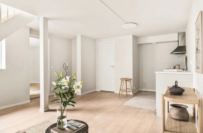 Stue underetasje (22,4m²) Galleribilde