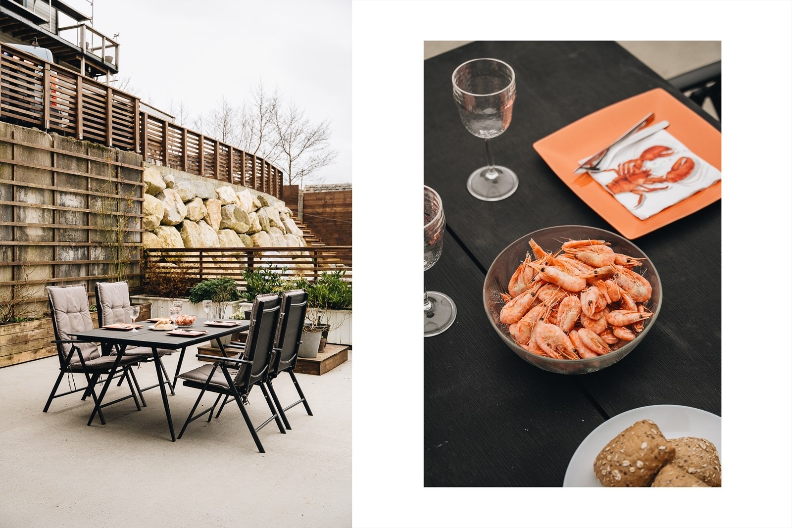 Kollasje terrasse | W Eiendomsmegling Galleribilde