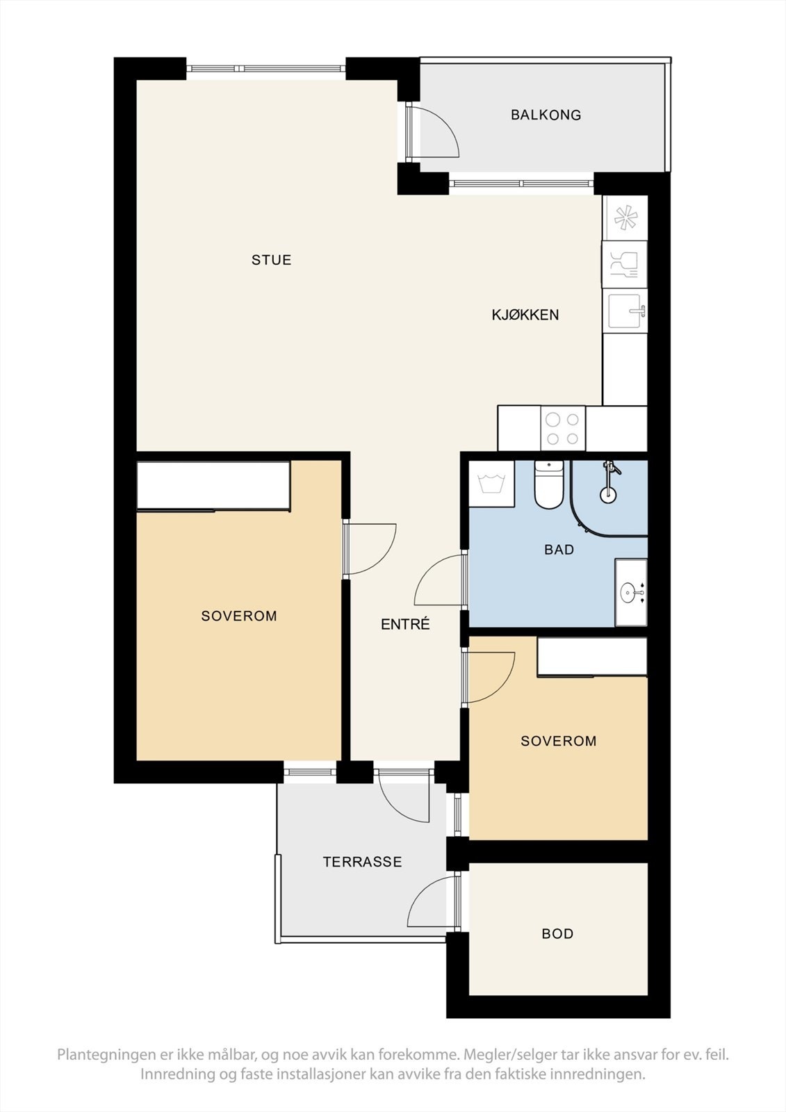 Plantegning. Galleribilde