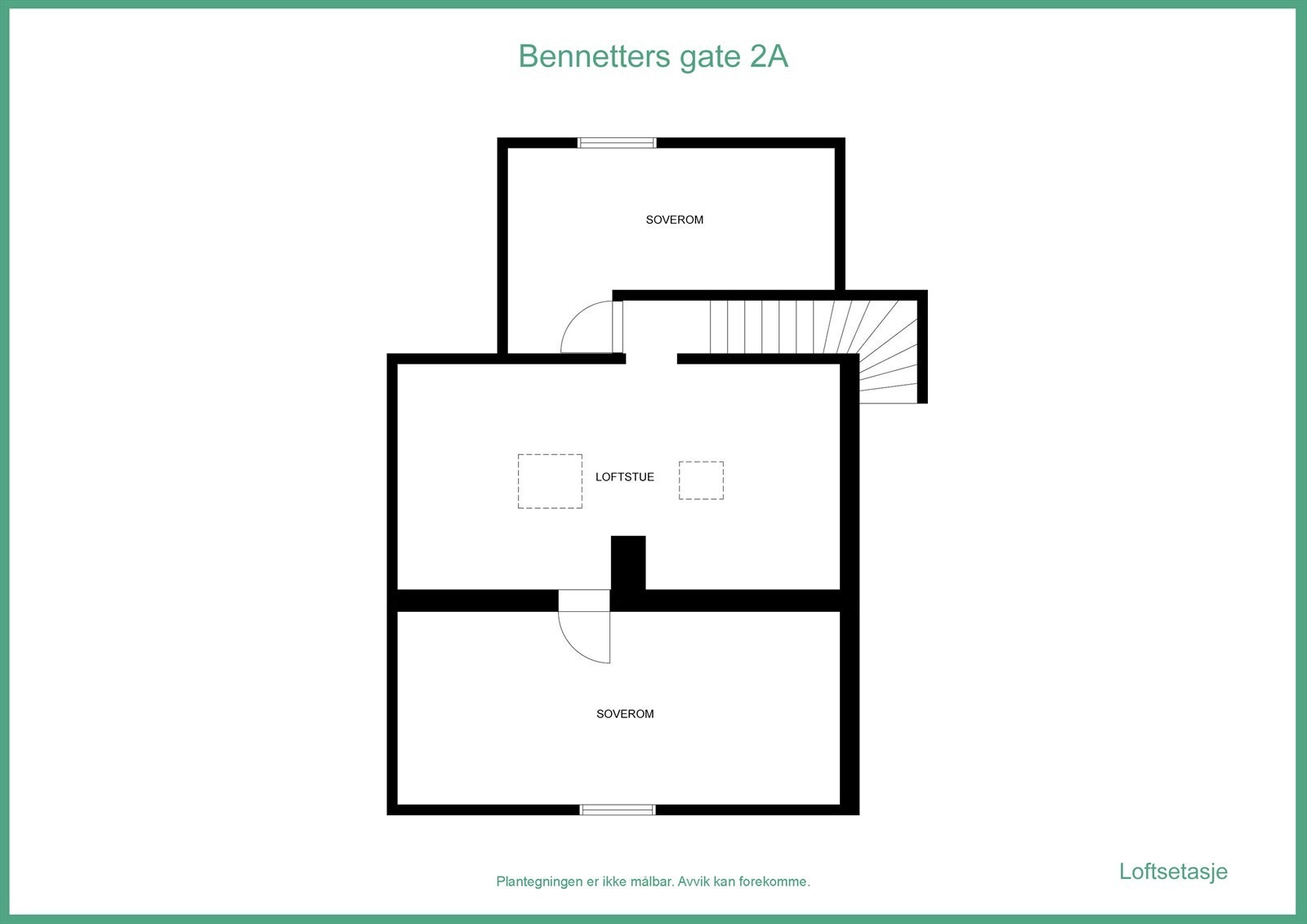 Plantegning Galleribilde