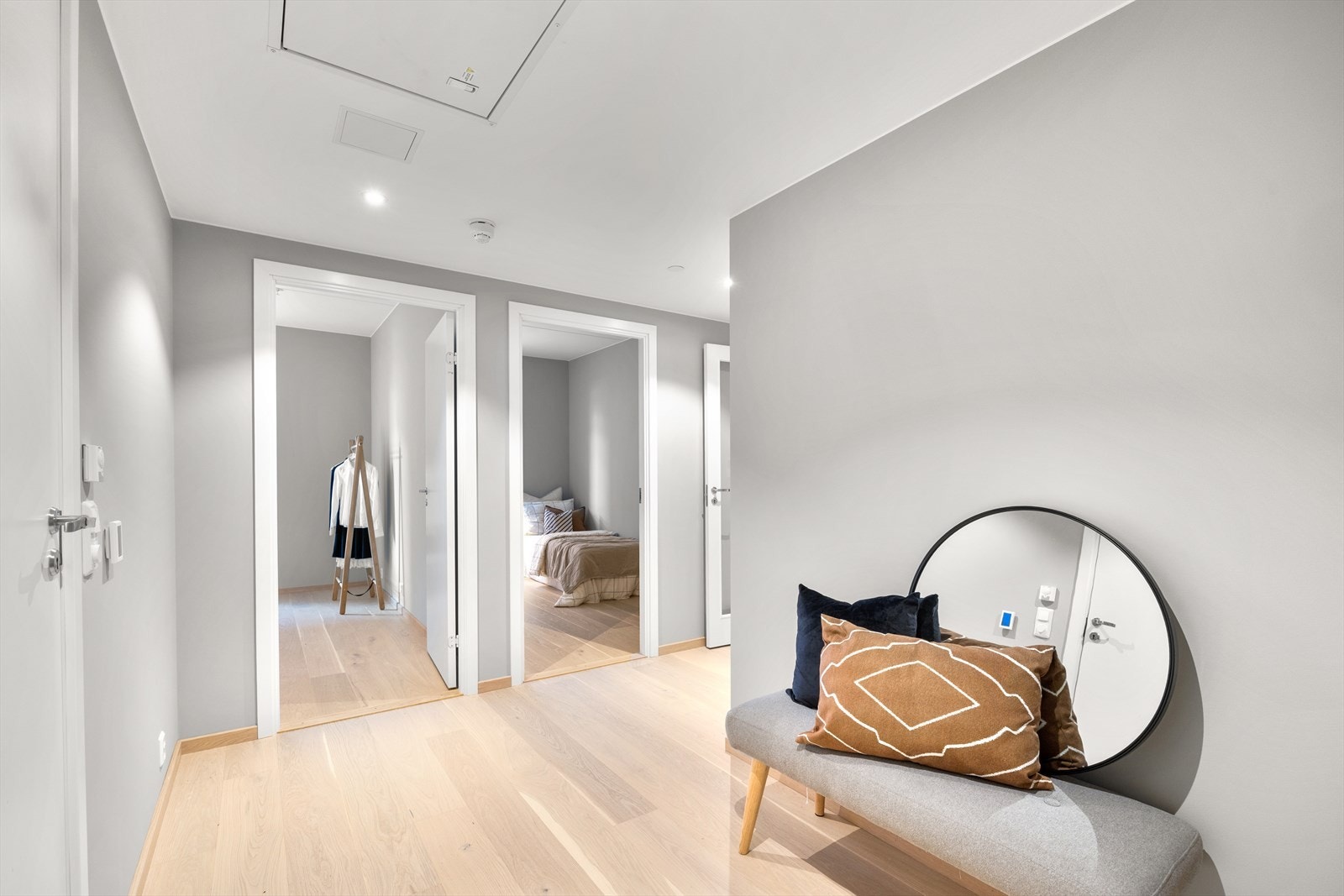 Fra gangen har du adkomst til soverommene Galleribilde