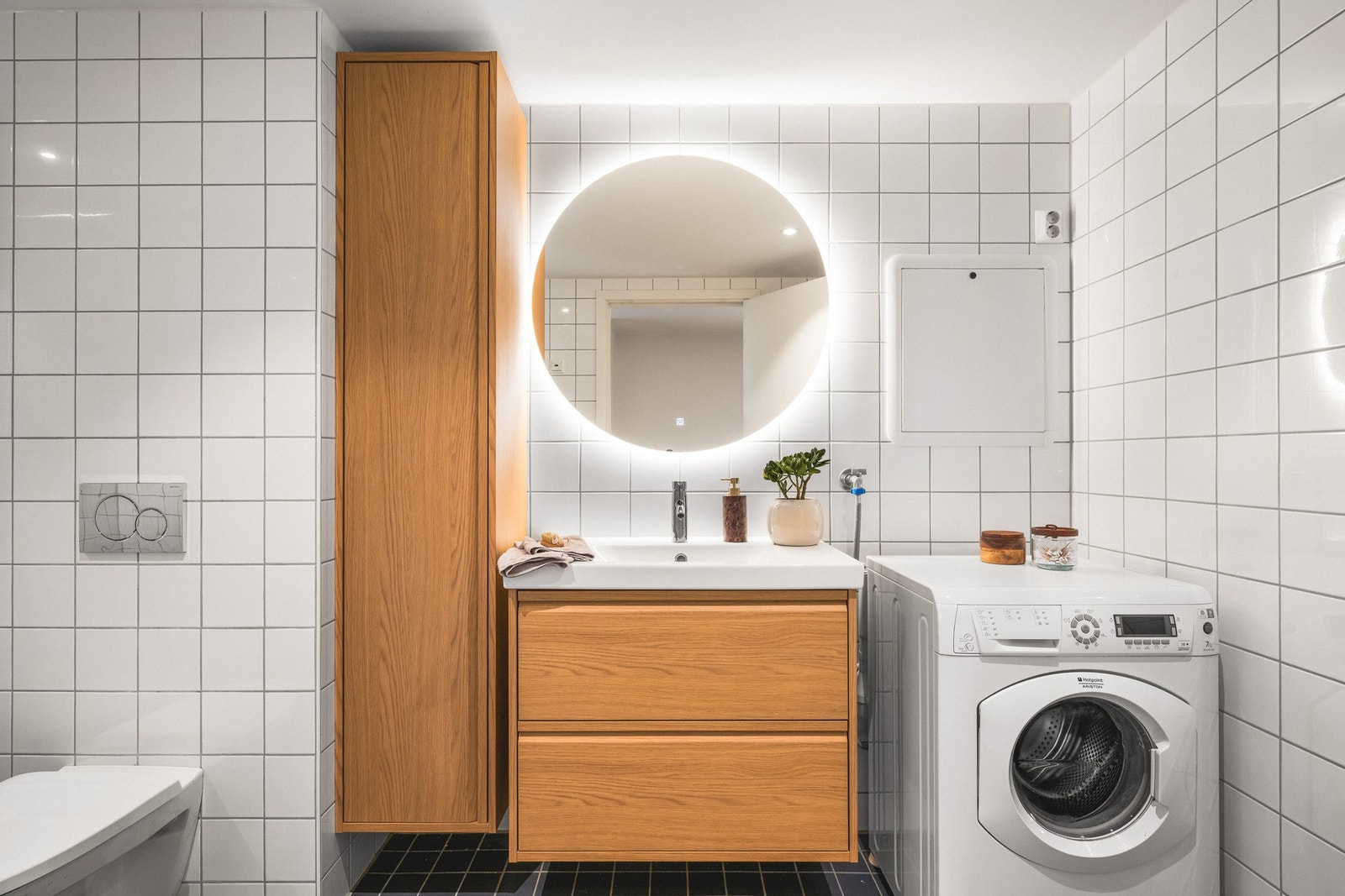 Badet måler 5,8 kvm. Galleribilde