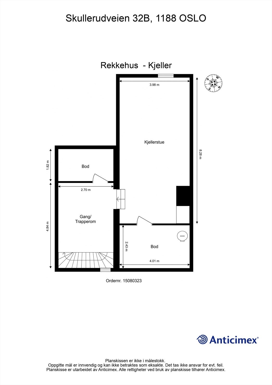 Kjelleren gir ekstra plass med et stort, innredet rom og to praktiske boder for lagring. Galleribilde
