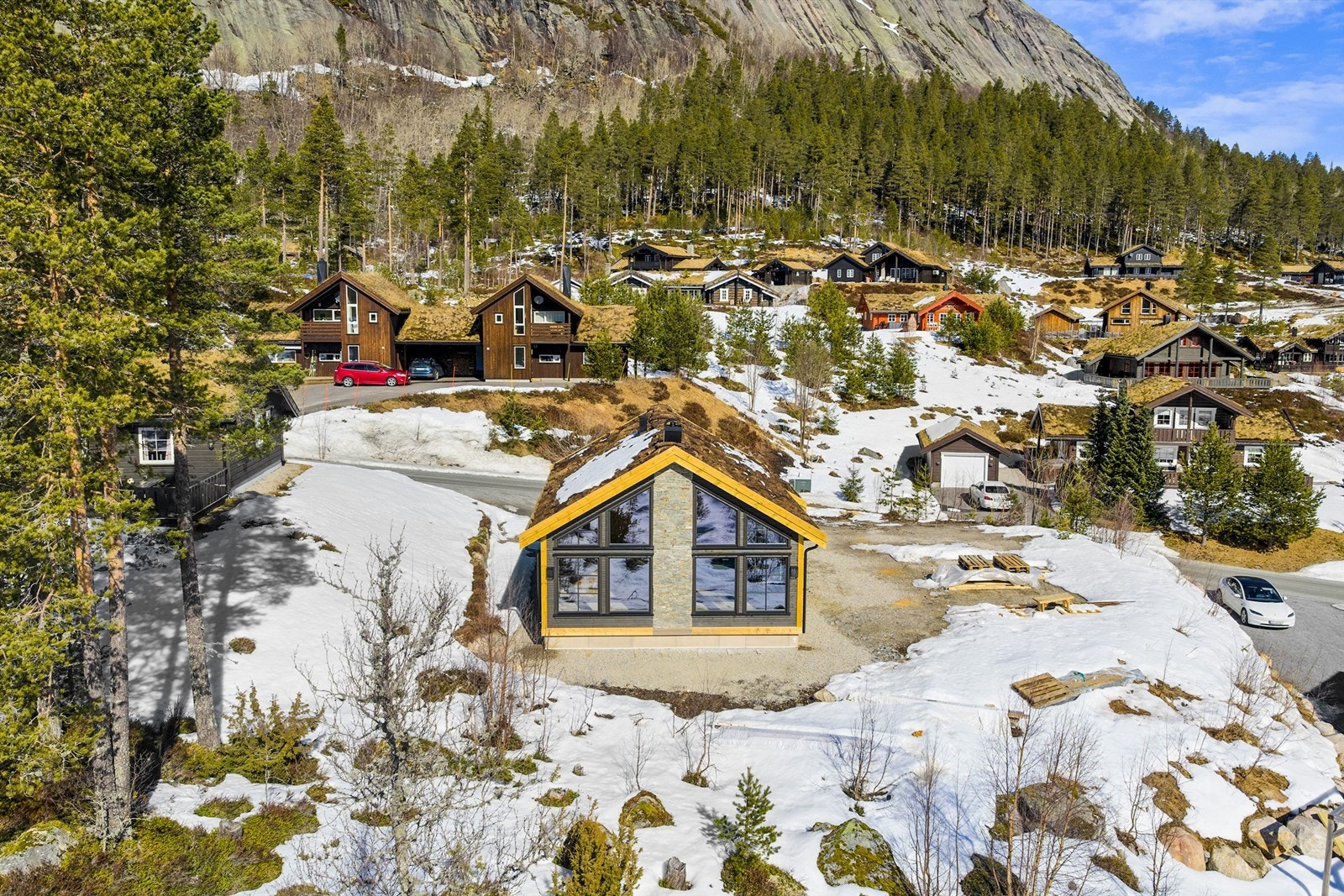 Store vinduer for å få naturen inn. Galleribilde