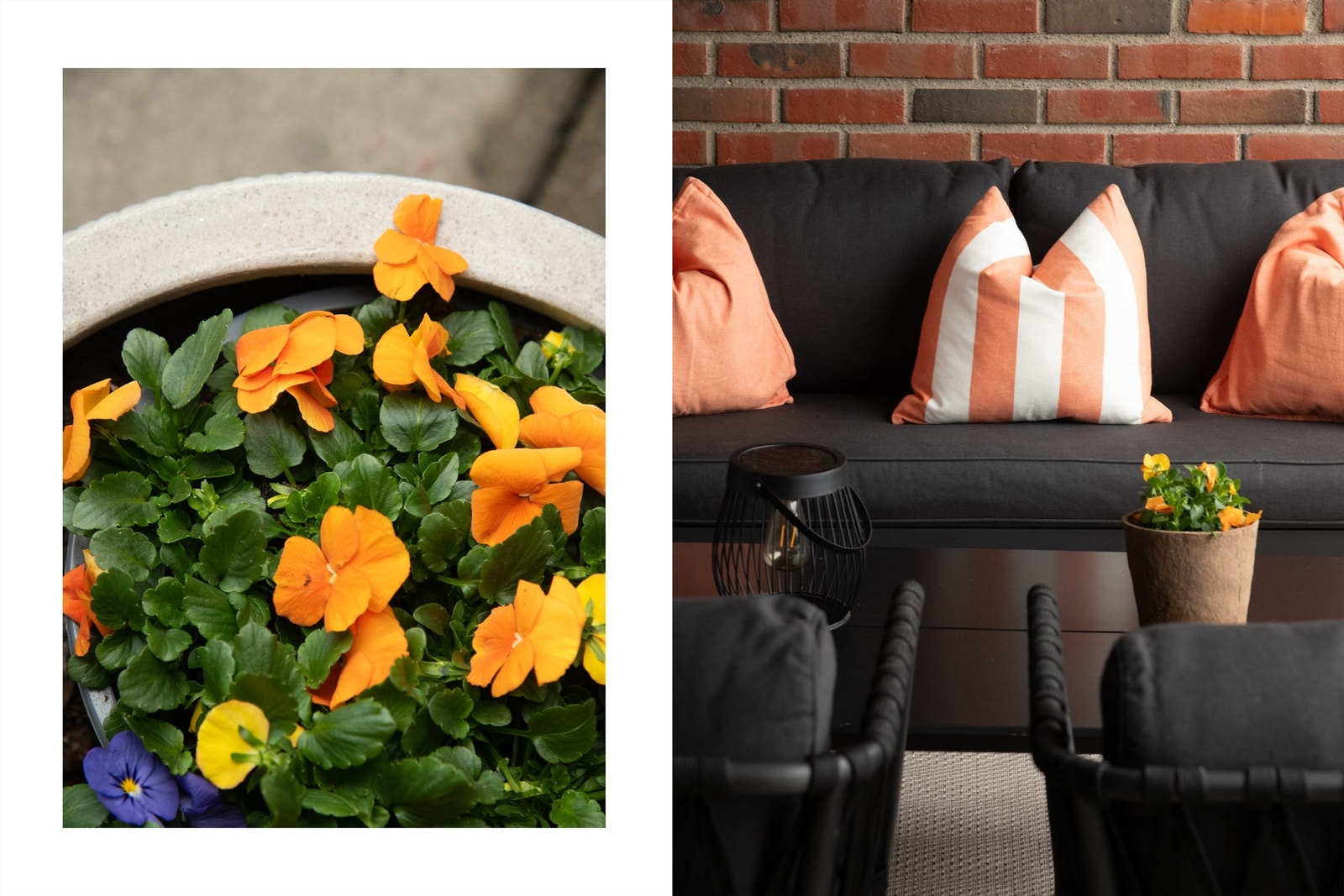 Uteplassen er et perfekt sted for å nyte rolige dager. Galleribilde