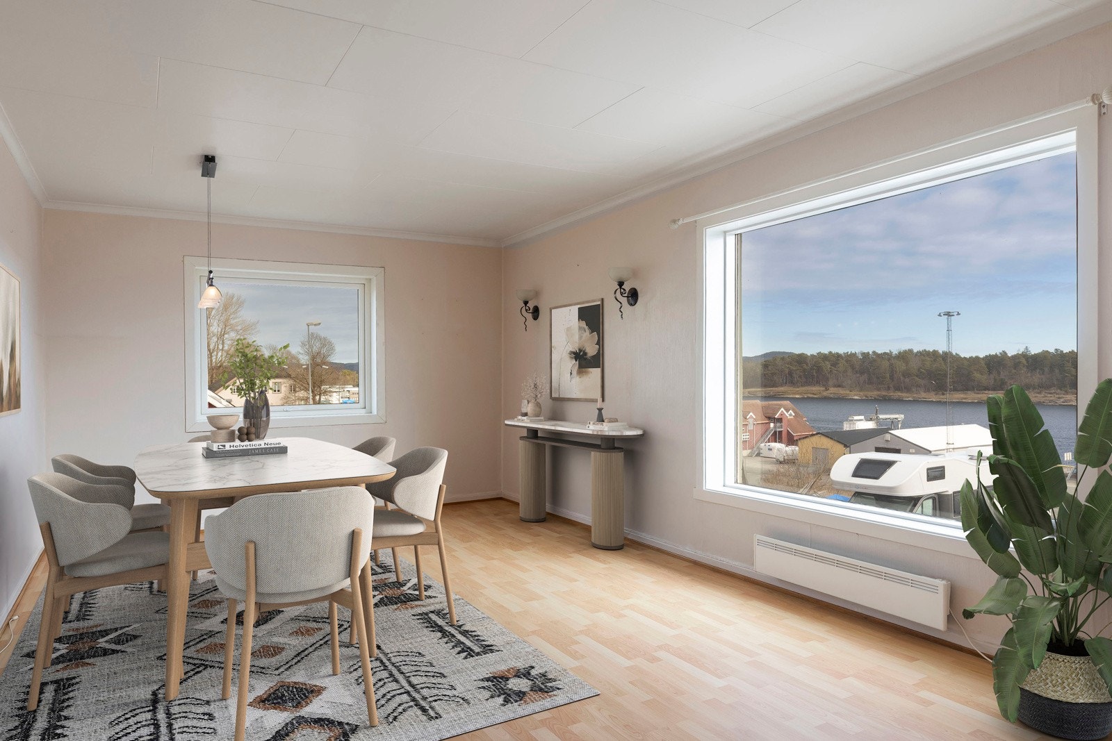 Bildet er digitalt stylet for å illustrere boligens muligheter Galleribilde