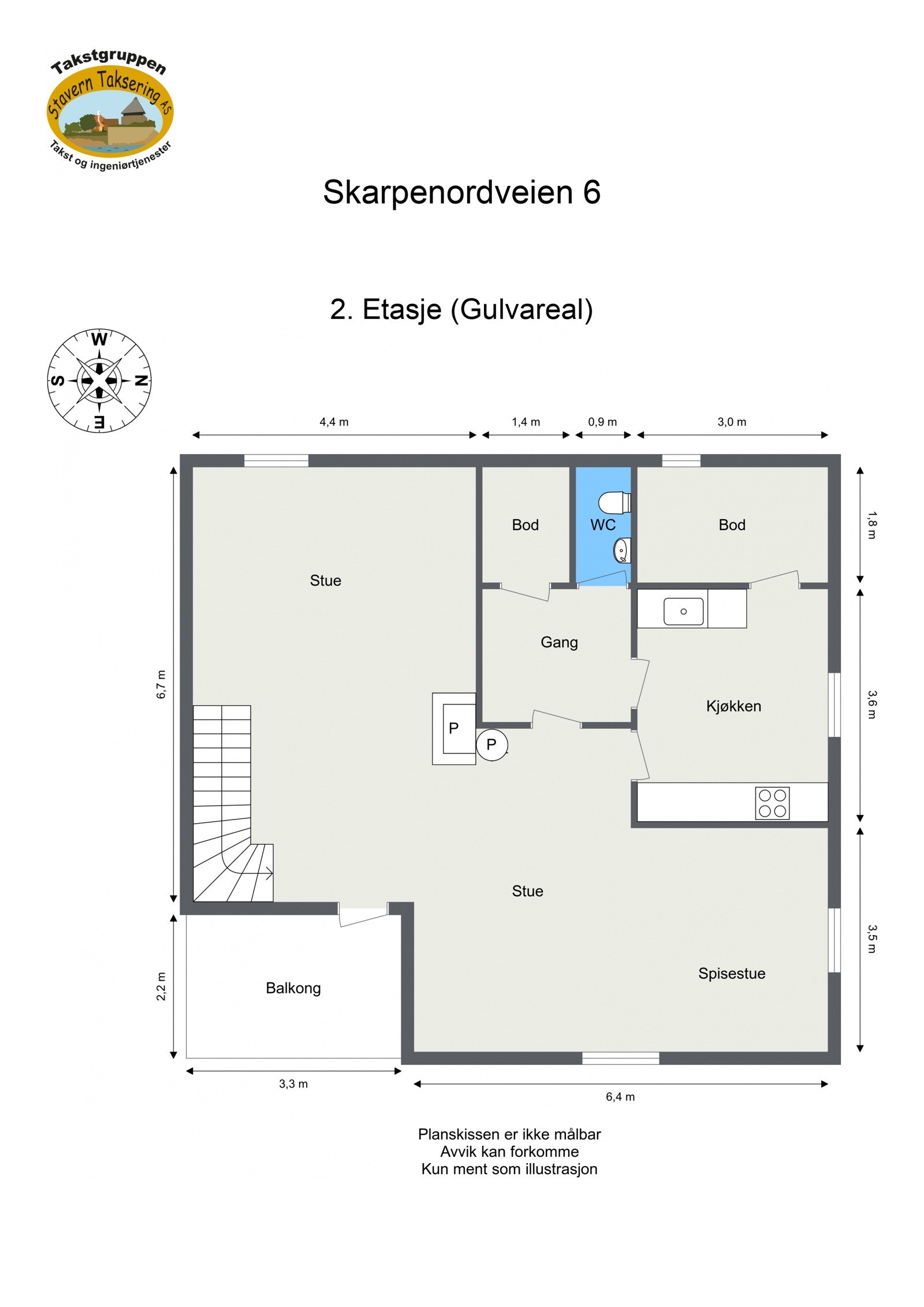 Skarpenordveien 6 - 1. etasje Galleribilde