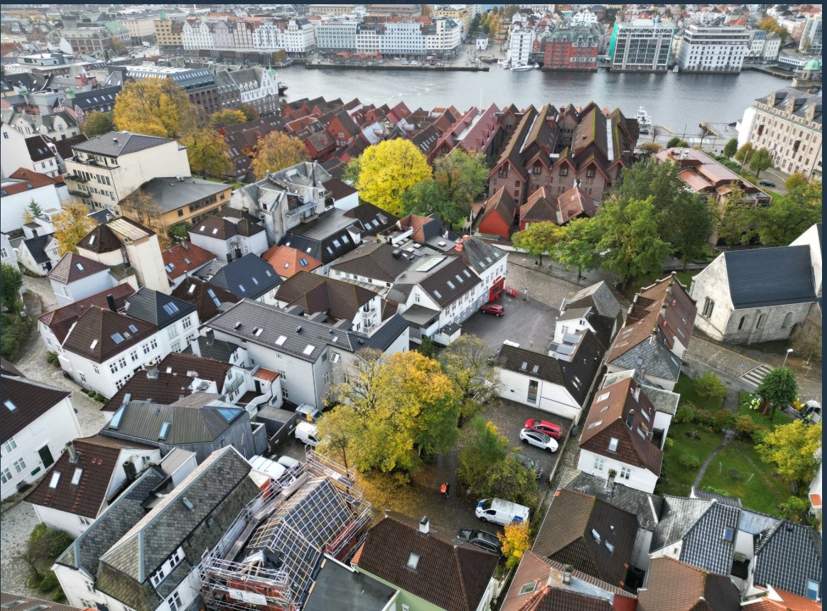 Med loffe-avstand til Bryggen Galleribilde