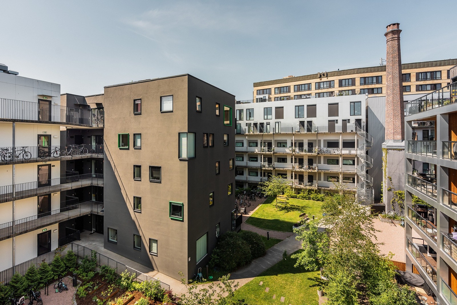 Sameiet har et hyggelig og rolig preg med god nabokultur. Galleribilde