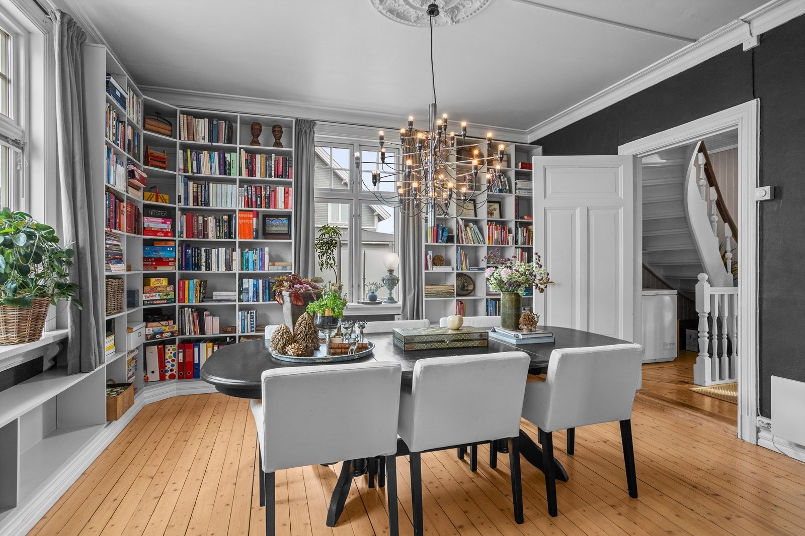 De originale tregulvene tilfører varme og sjel. Galleribilde