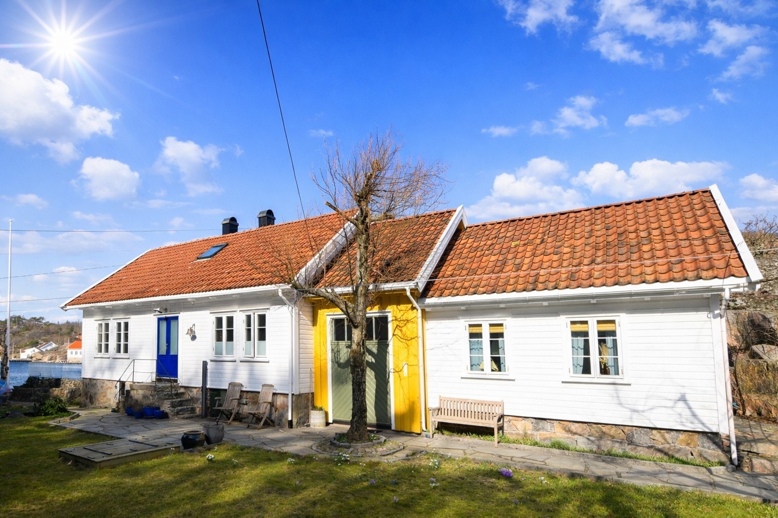 Velkommen til visning | Husk påmelding | Adkomst via sjø. Galleribilde